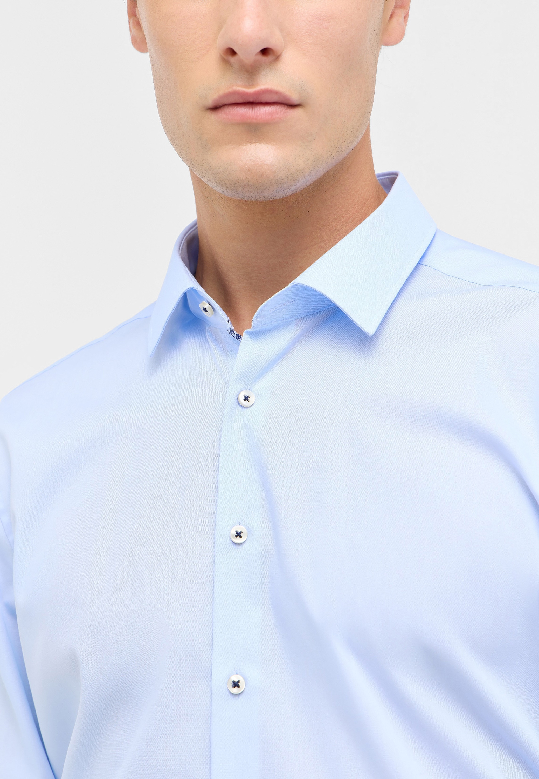 Eterna »SLIM FIT« NON IRON (bügelfrei)