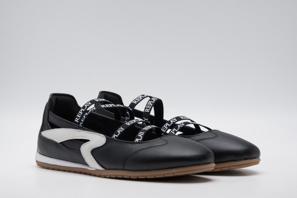 Image of Replay Sneaker Ballerinas Slipper, Schlupfschuh mit elastischen Gummizügen