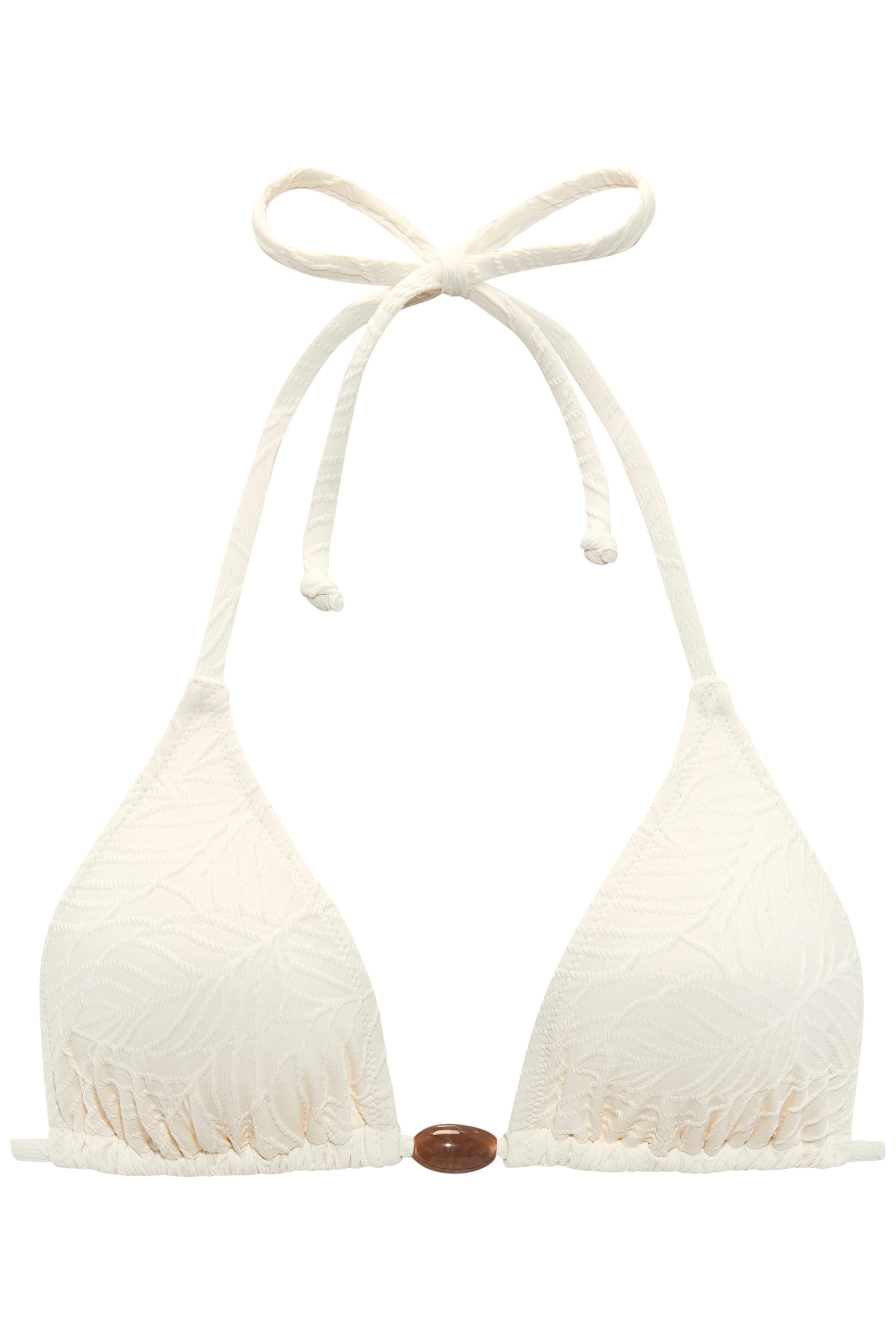 LASCANA Triangel-Bikini-Top »Fay« aus eleganter Strukturware