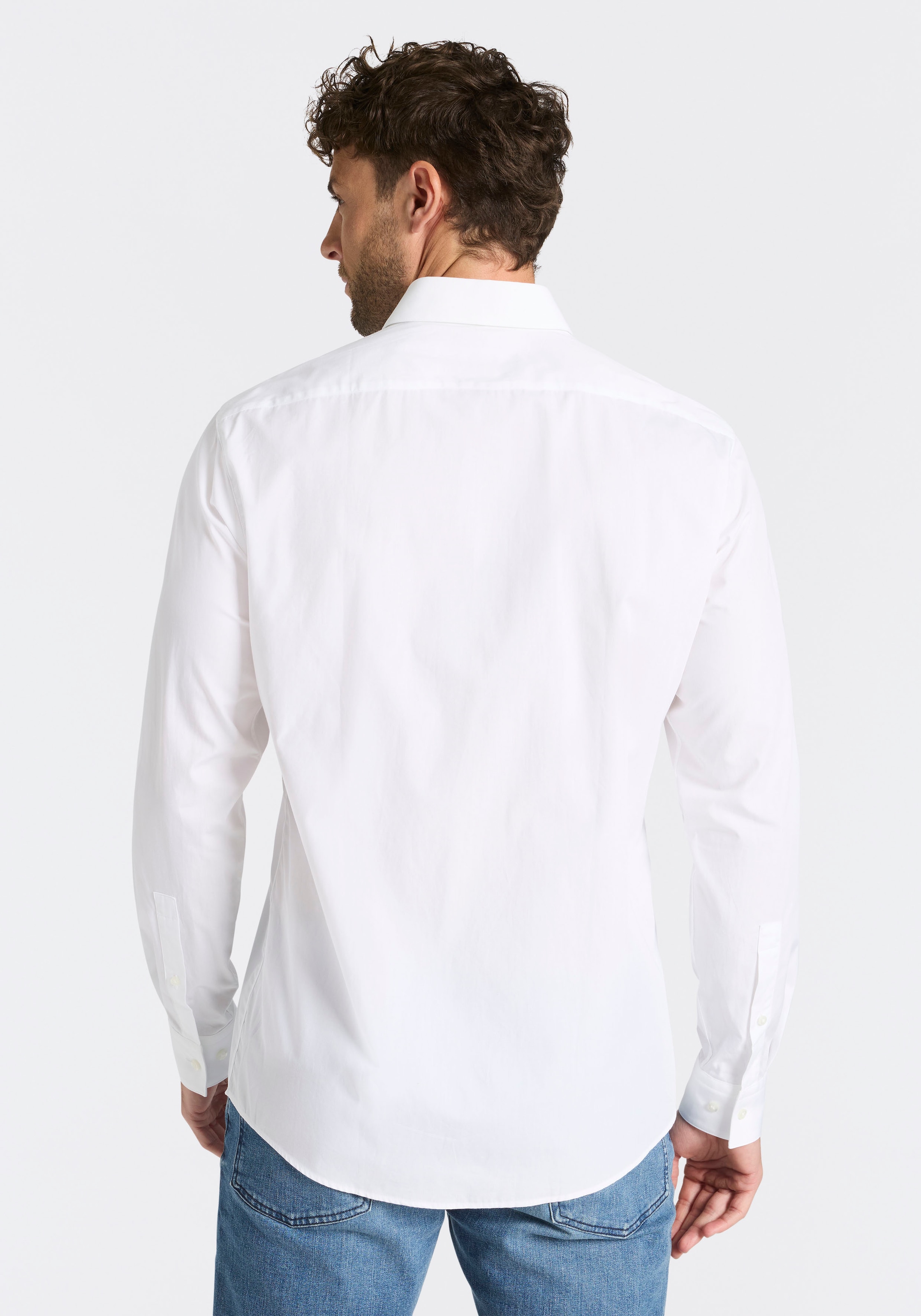 HUGO Chemise d'affaires »Valerio« Kentkragen, Modern Fit, bügelleichte Qualität