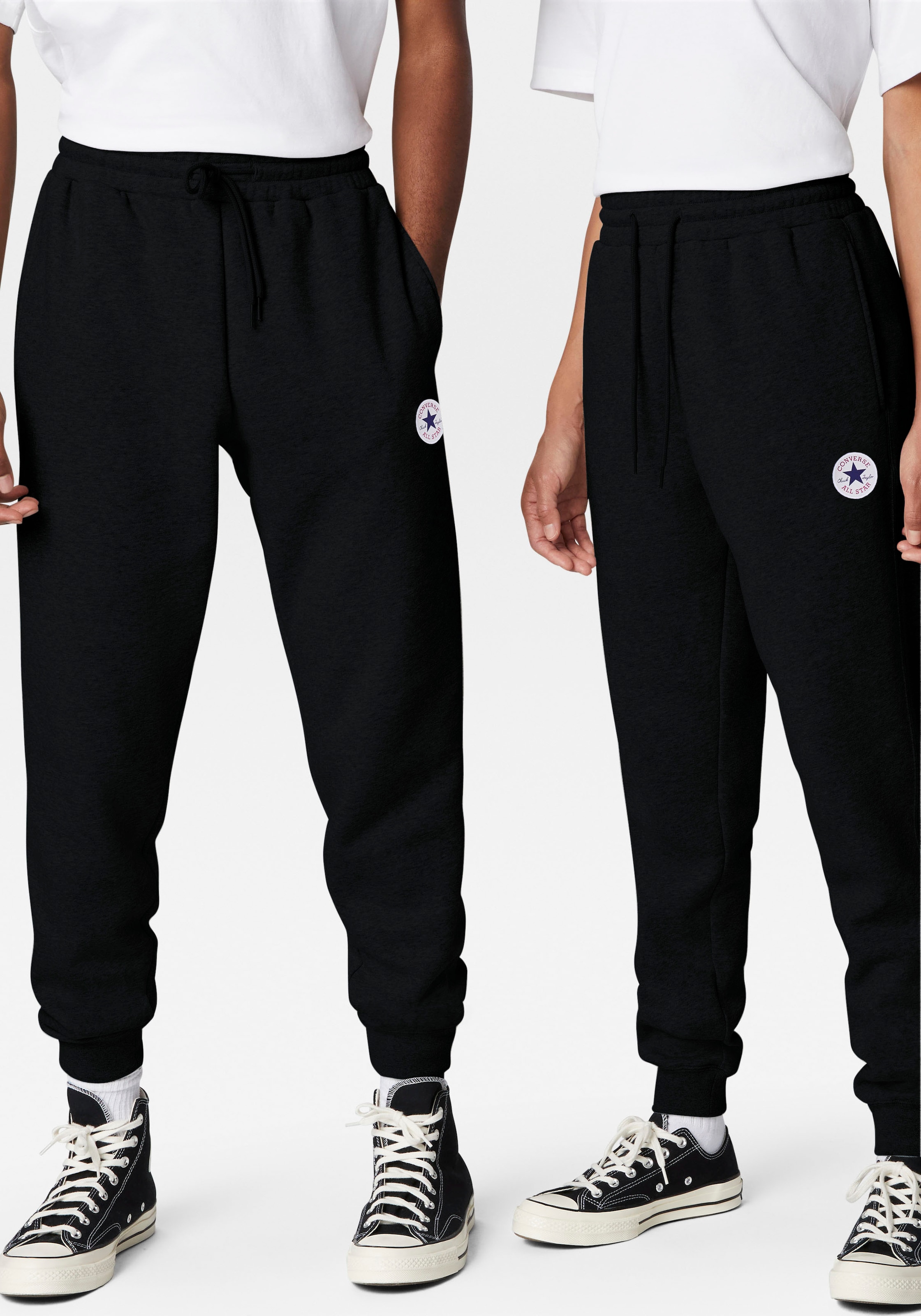Image of Converse Jogginghose "CONVERSE GO-TO STANDARD FIT CHUCK TAYLOR PATCH PANTS"