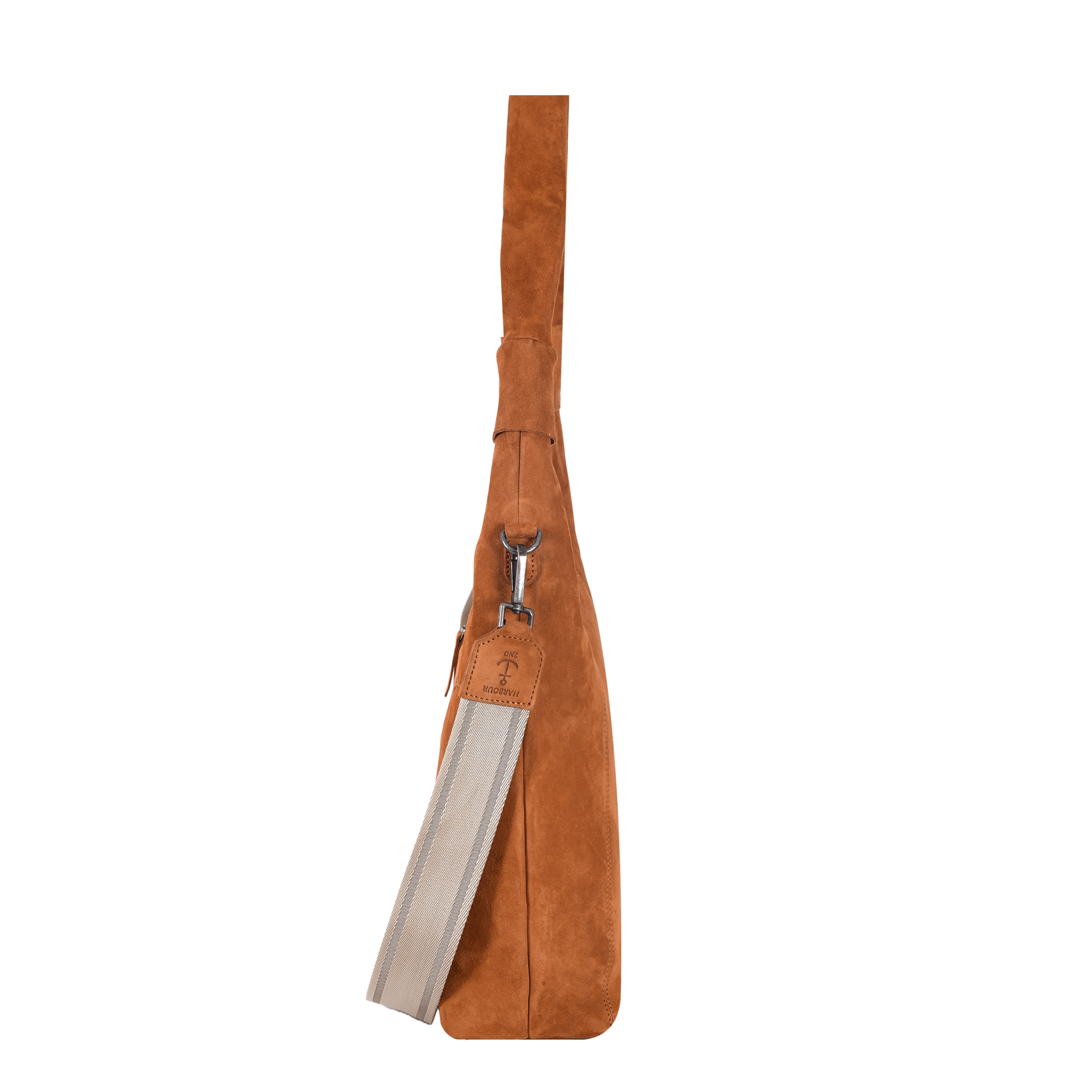 HARBOUR 2nd Hobo »Laurine« Damen Handtasche, Umhängetasche, Schultertasche mit Ziernähten