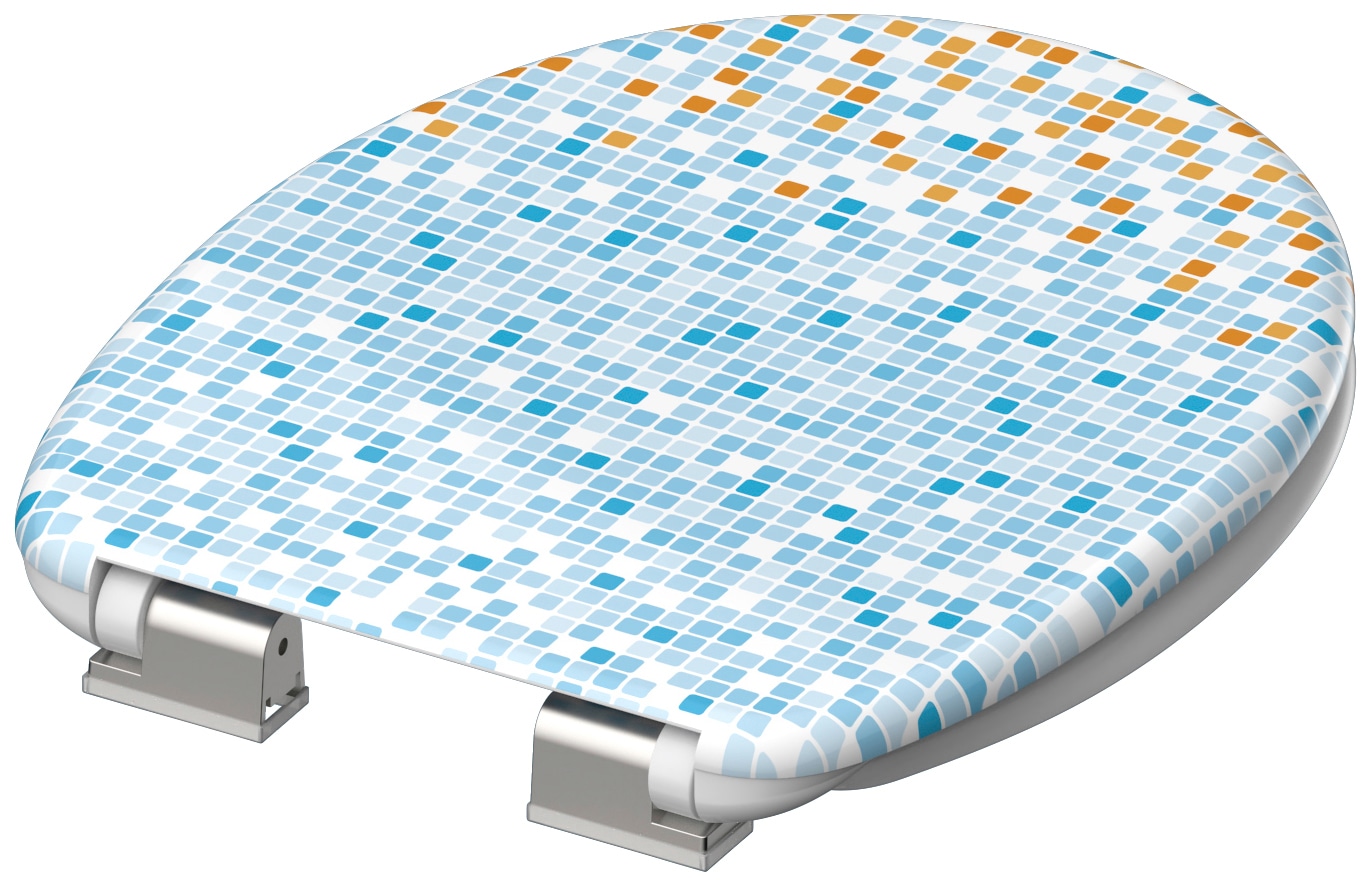 Eisl WC-Sitz »Mosaik«, Duroplast, Absenkautomatik, max. Belastung der Klobrille 150 kg