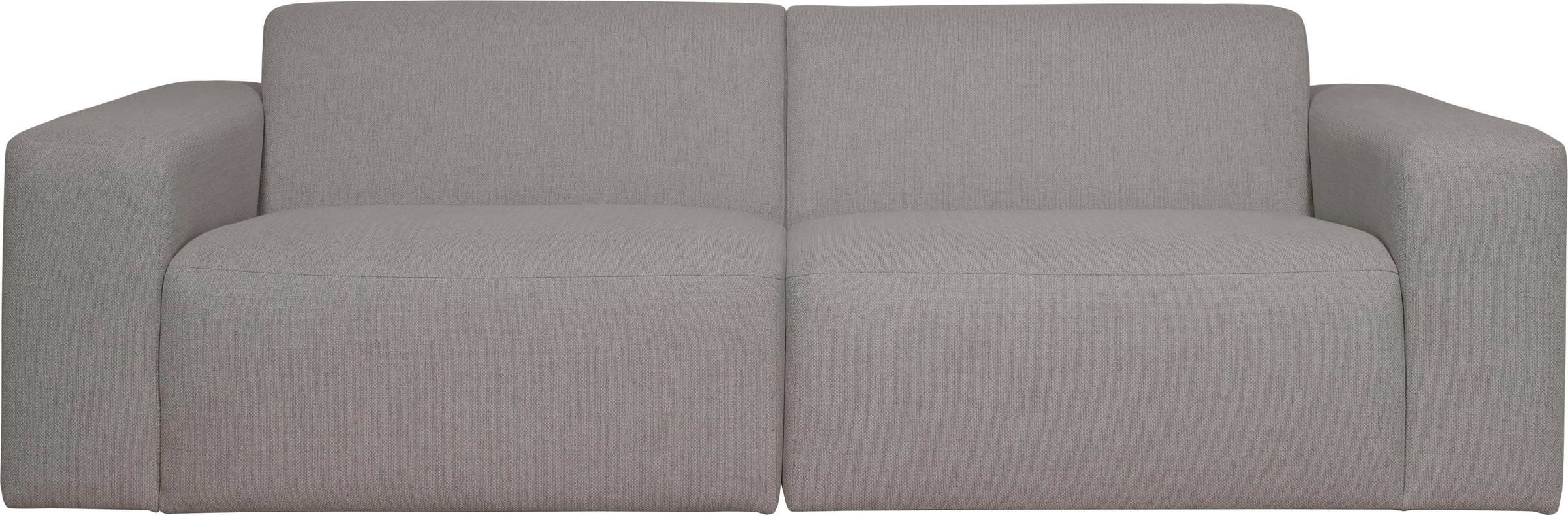 INOSIGN 3-Sitzer »Koa, 228 cm, Modulsofa in Webstoff, Cord, Struktur«, Designsofa, weicher Lounge-Sitzkomfort, Welleunterfederung, bodentief