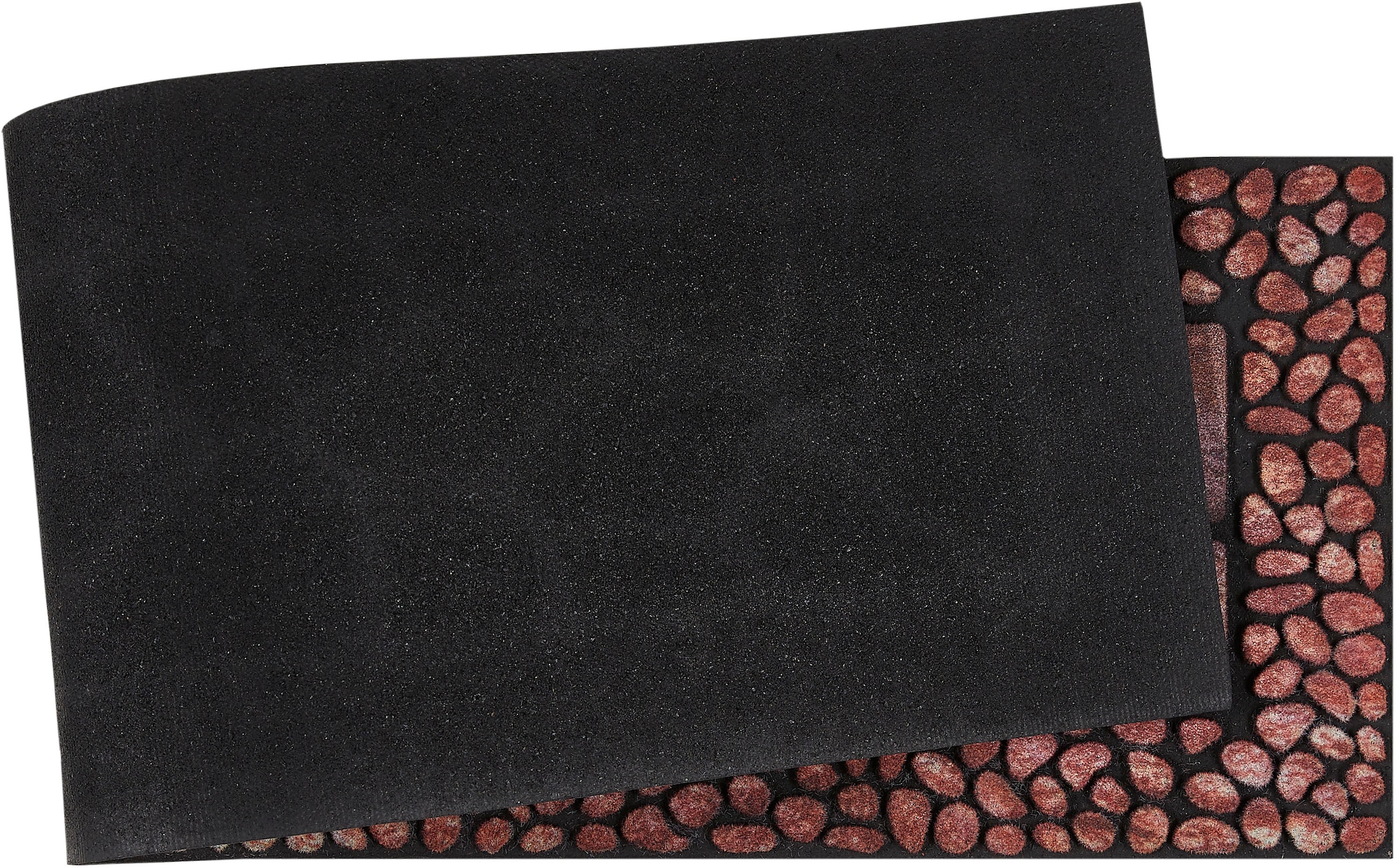 Andiamo Stufenmatte »Outdoor, 2er Set«, rechteckig, 6 mm Höhe, Outdoor-Stufenmatten, Stein Motiv, Gartenbereich, Aussenbereich