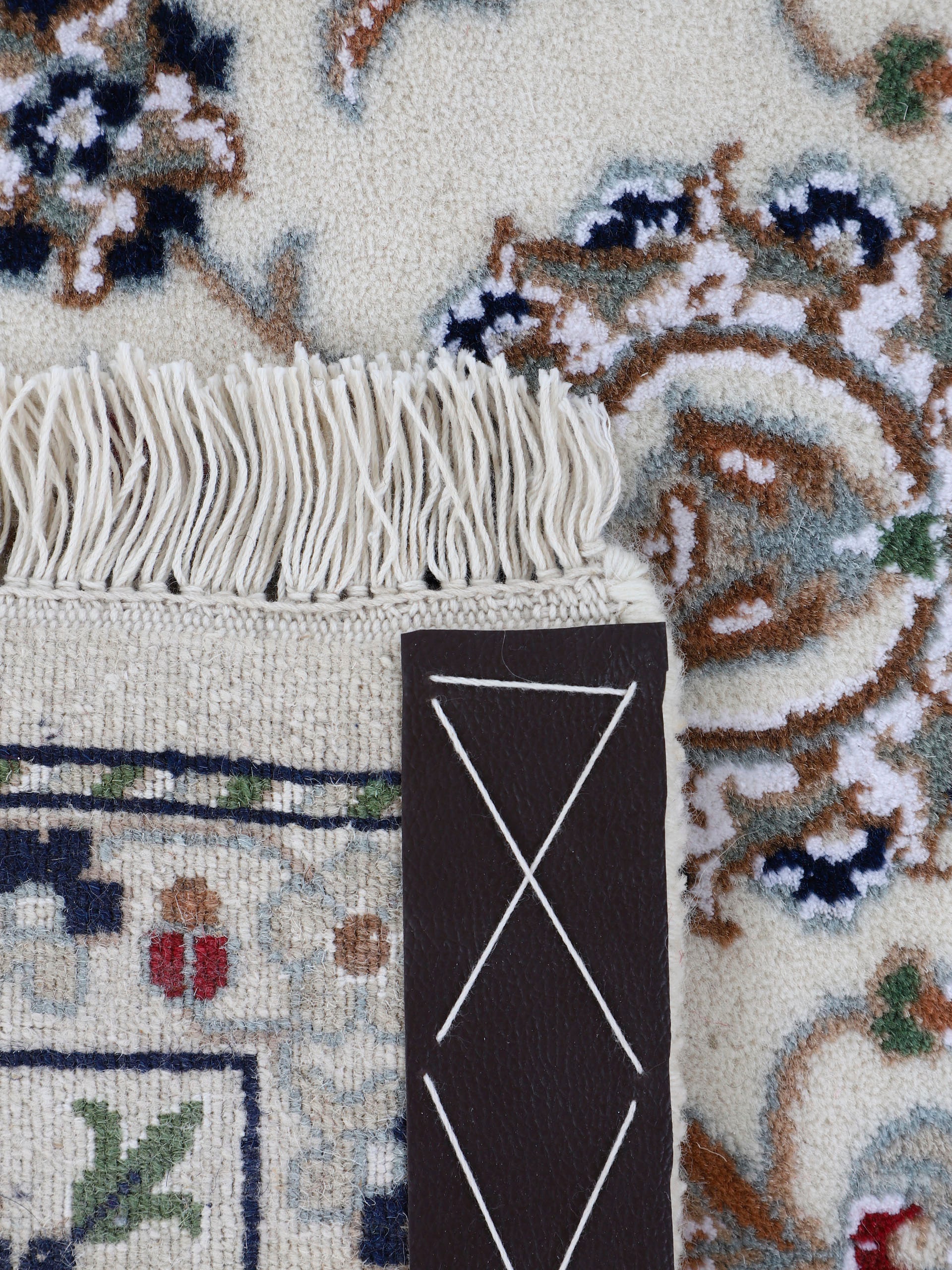 Woven Arts Orientteppich »Orientteppich Nain«, rechteckig, 15 mm Höhe, handgeknüpft, Wohnzimmer, reine Wolle