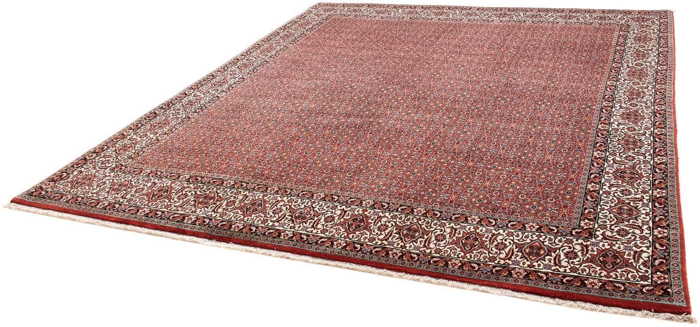 Image of morgenland Orientteppich »Perser - Bidjar - 297 x 249 cm - hellrot«, rechteckig, 15 mm Höhe, Wohnzimmer, Handgeknüpft, Einzelstück mit Zertifikat bei Ackermann Versand Schweiz