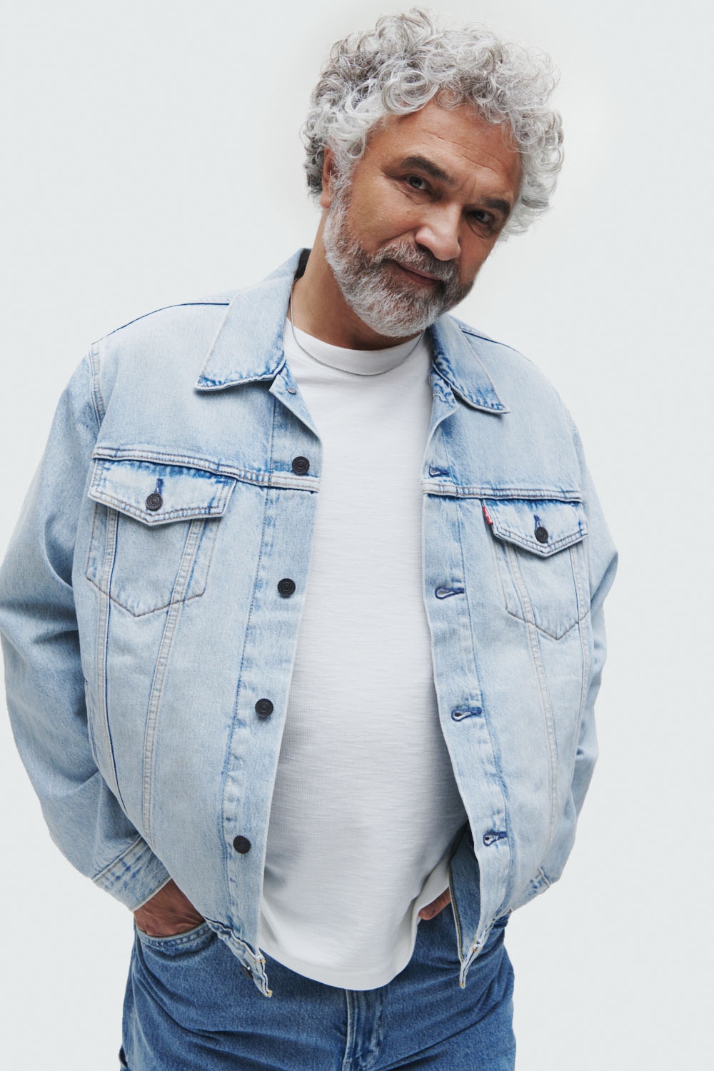 Levi's® Jeansjacke »VINTAGE FIT TRUCKER JKT«, ohne Kapuze, mit Knopfleiste
