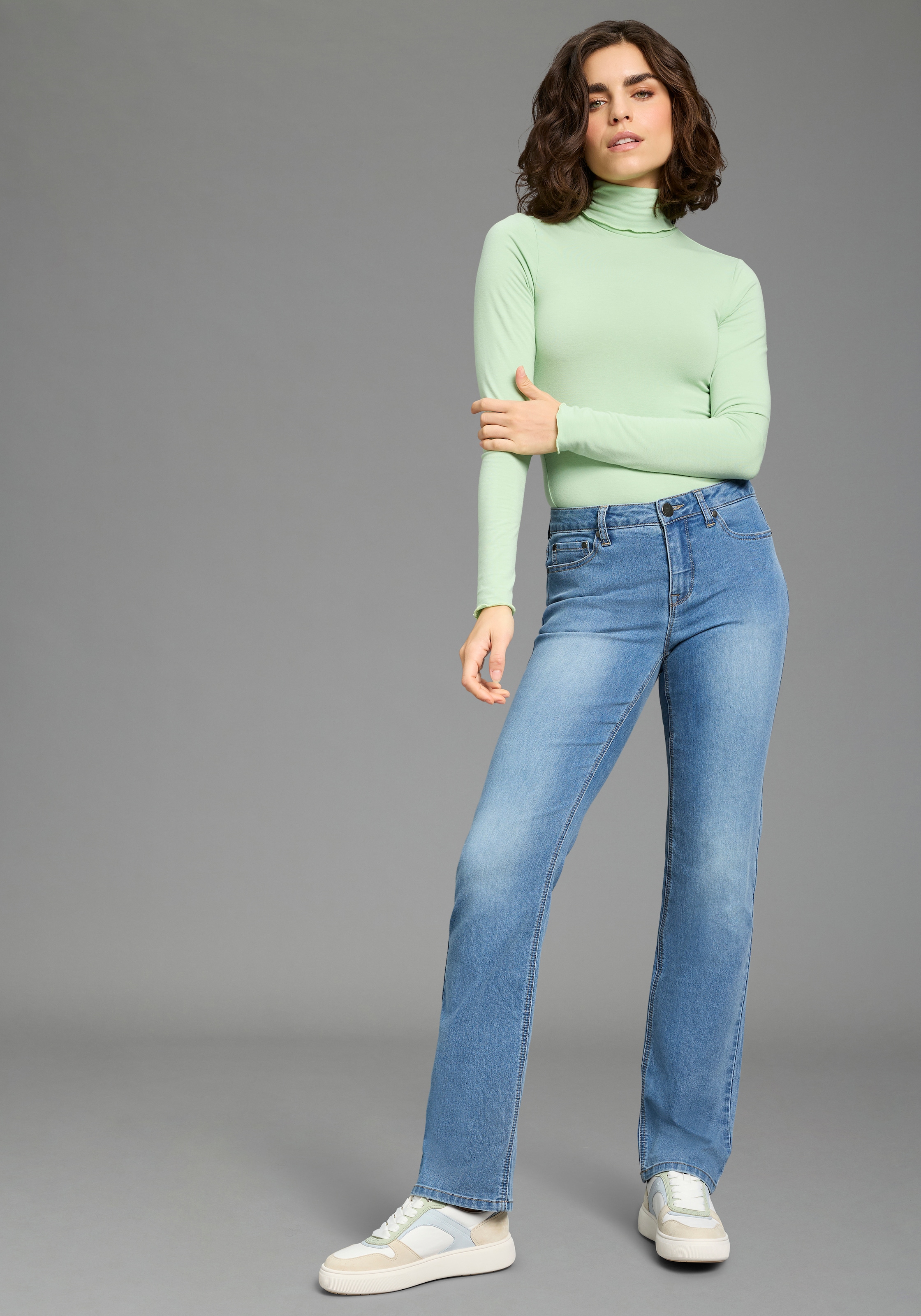 Arizona Jeans droit coupe droite, coupe normale, taille haute