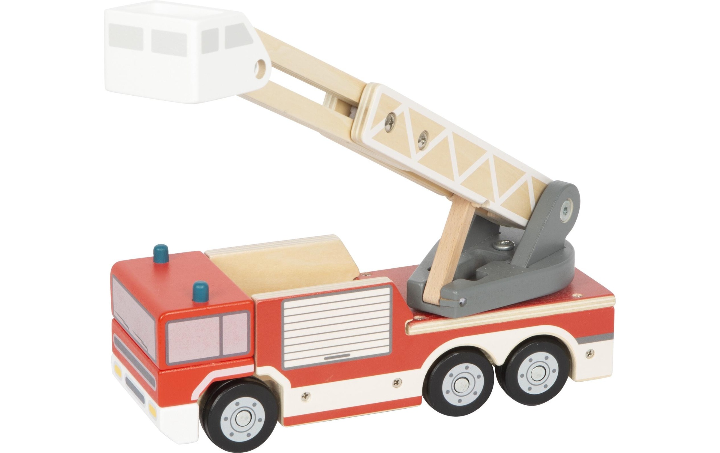 Small Foot Spielzeug-Feuerwehr »Feuerwehr mit Drehleiter«
