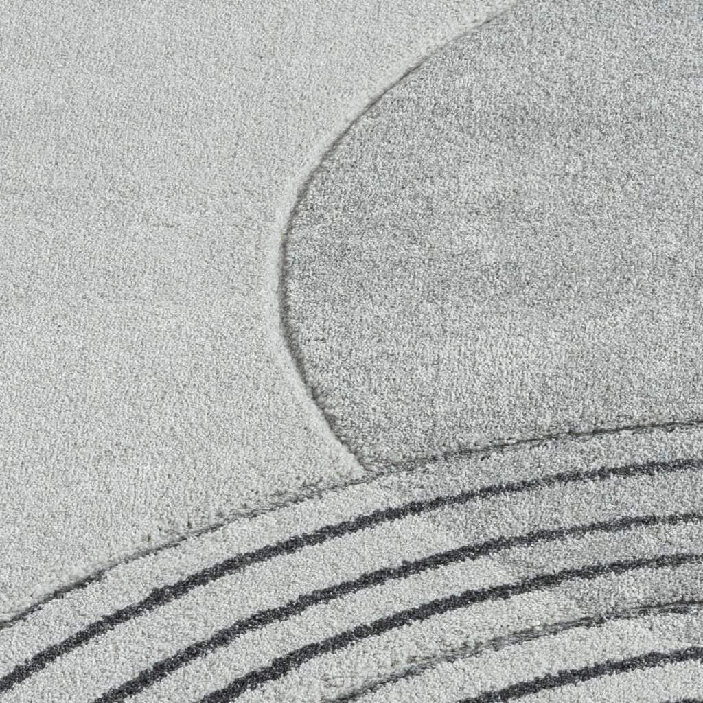 Carpet City Teppich »BONITO 7157«, rechteckig, 11 mm Höhe, Läufer, Flachflor, Hochtief-Muster/ 3D-Effekt, Geo-Muster, Wohnzimmer
