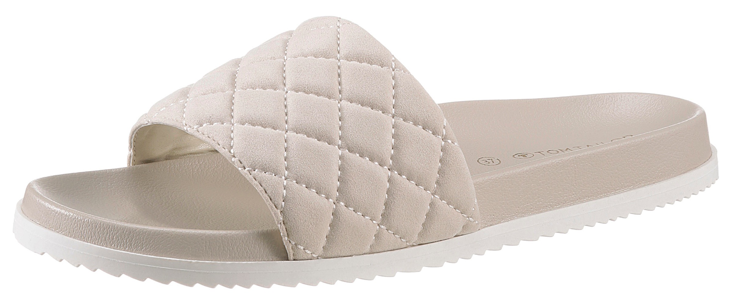 Image of TOM TAILOR Pantolette, mit modischer Ziersteppung bei Ackermann Versand Schweiz