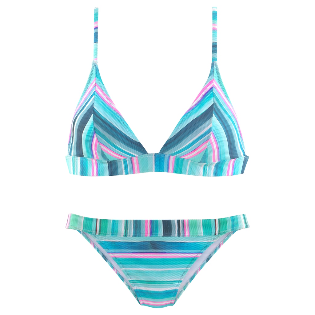 Venice Beach Triangel-Bikini, aus Piqué-Qualität