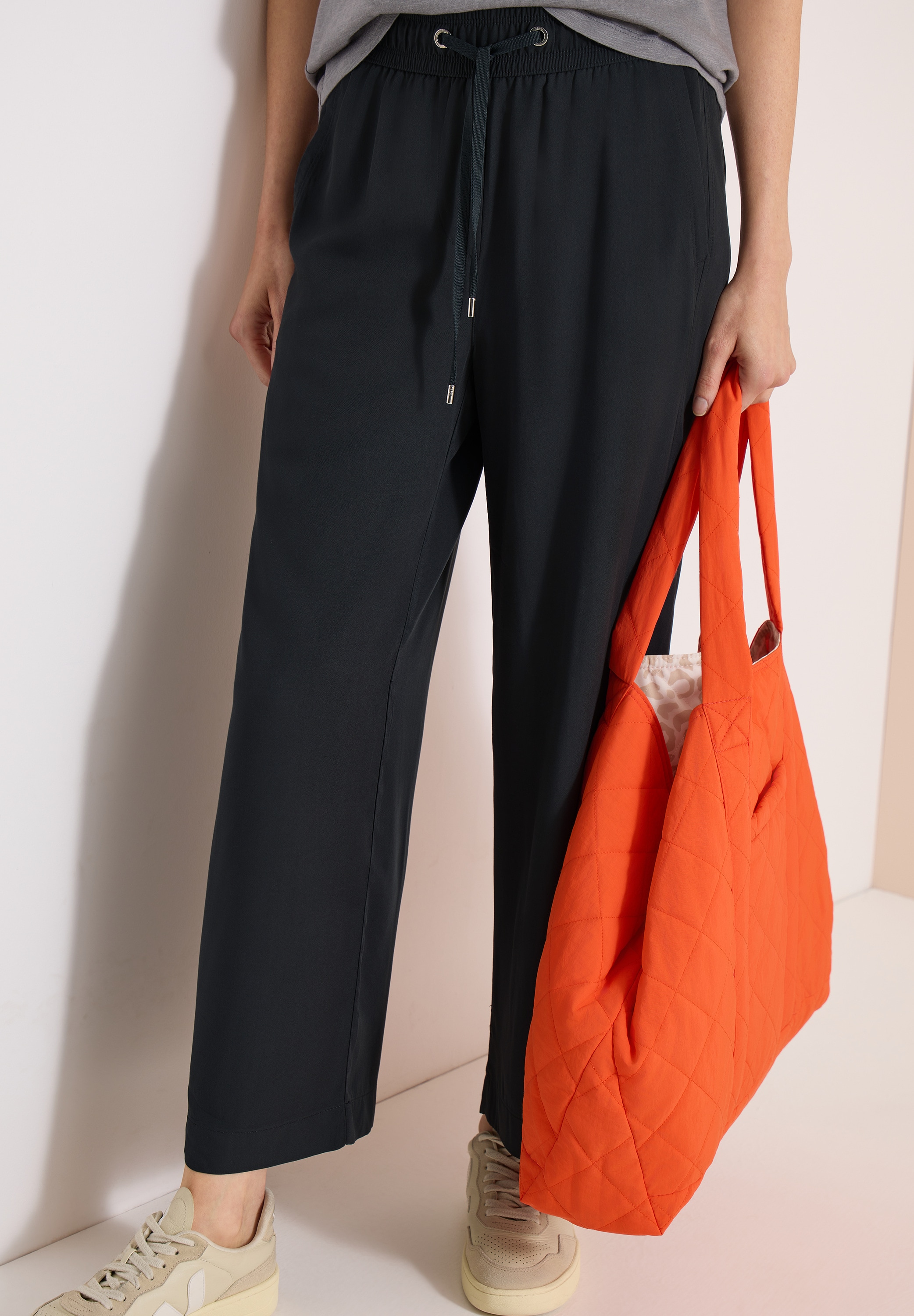 Image of Cecil 7/8-Hose 7/8 Stoffhose im Loose Fit