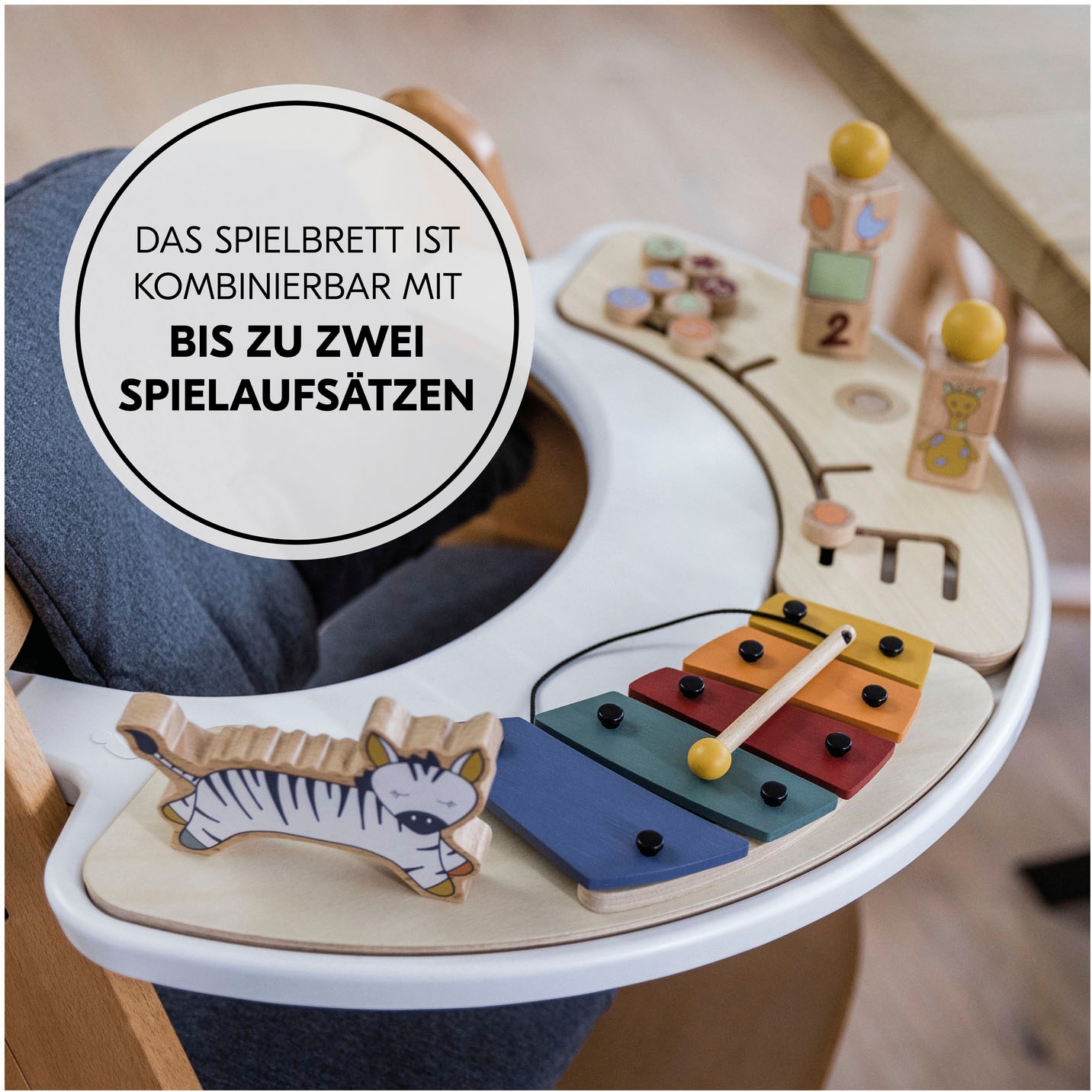 Hauck Steckspielzeug »Play Sorting Giraffe« FSC® - schützt Wald