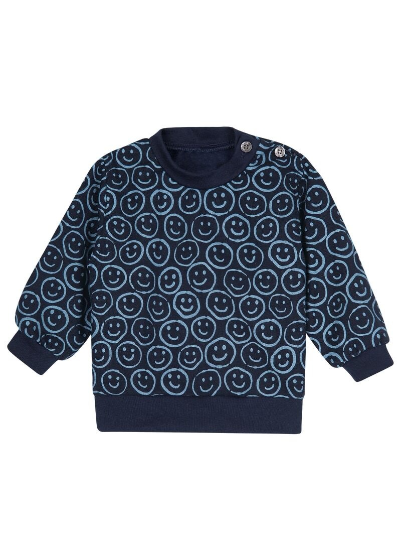 Image of Trigema Sweatshirt, mit fröhlichem Smiley-Muster bei Ackermann Versand Schweiz