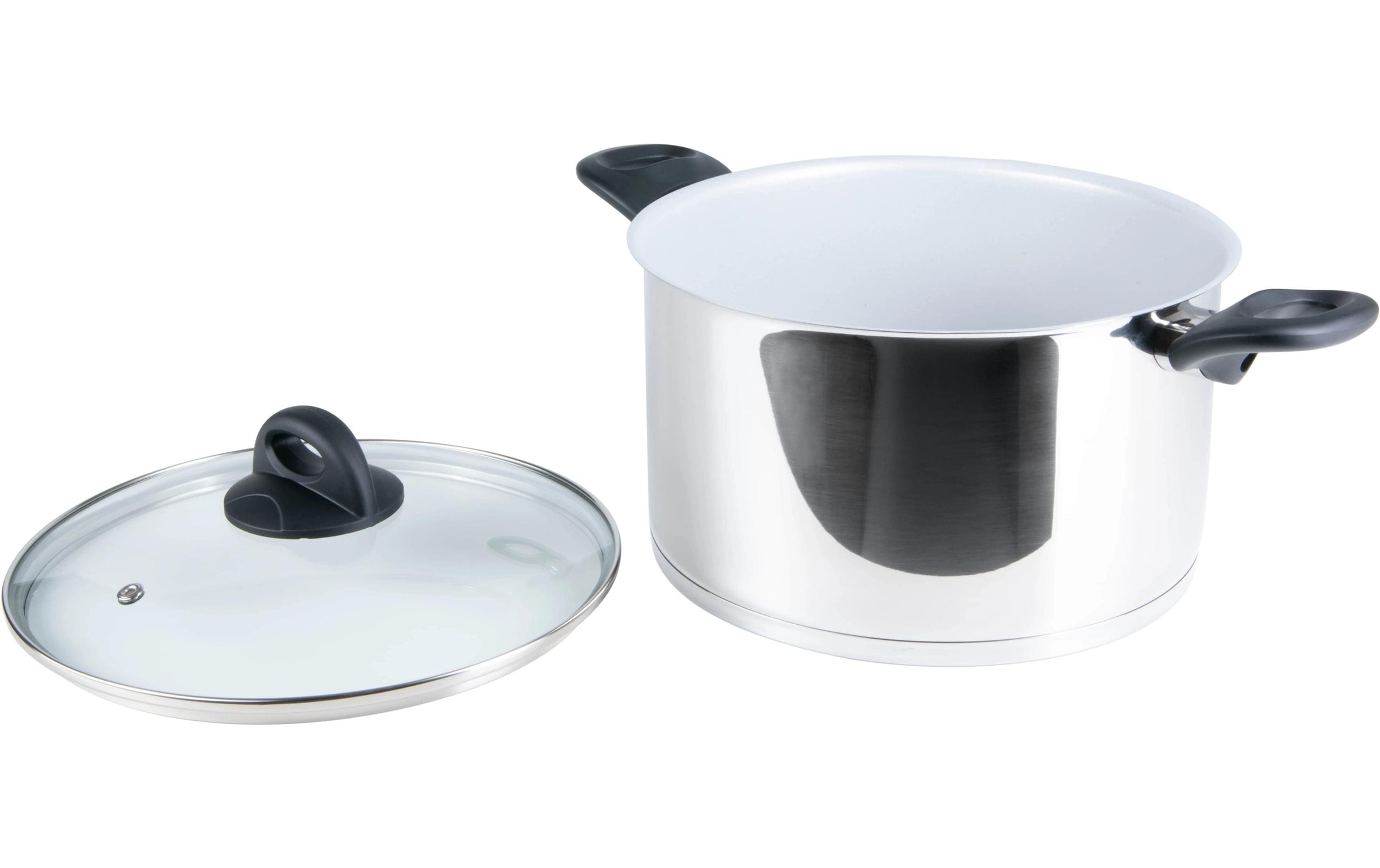 Genius Kochtopf »Set, 2-teilig 24 cm«, Edelstahl, (Set)