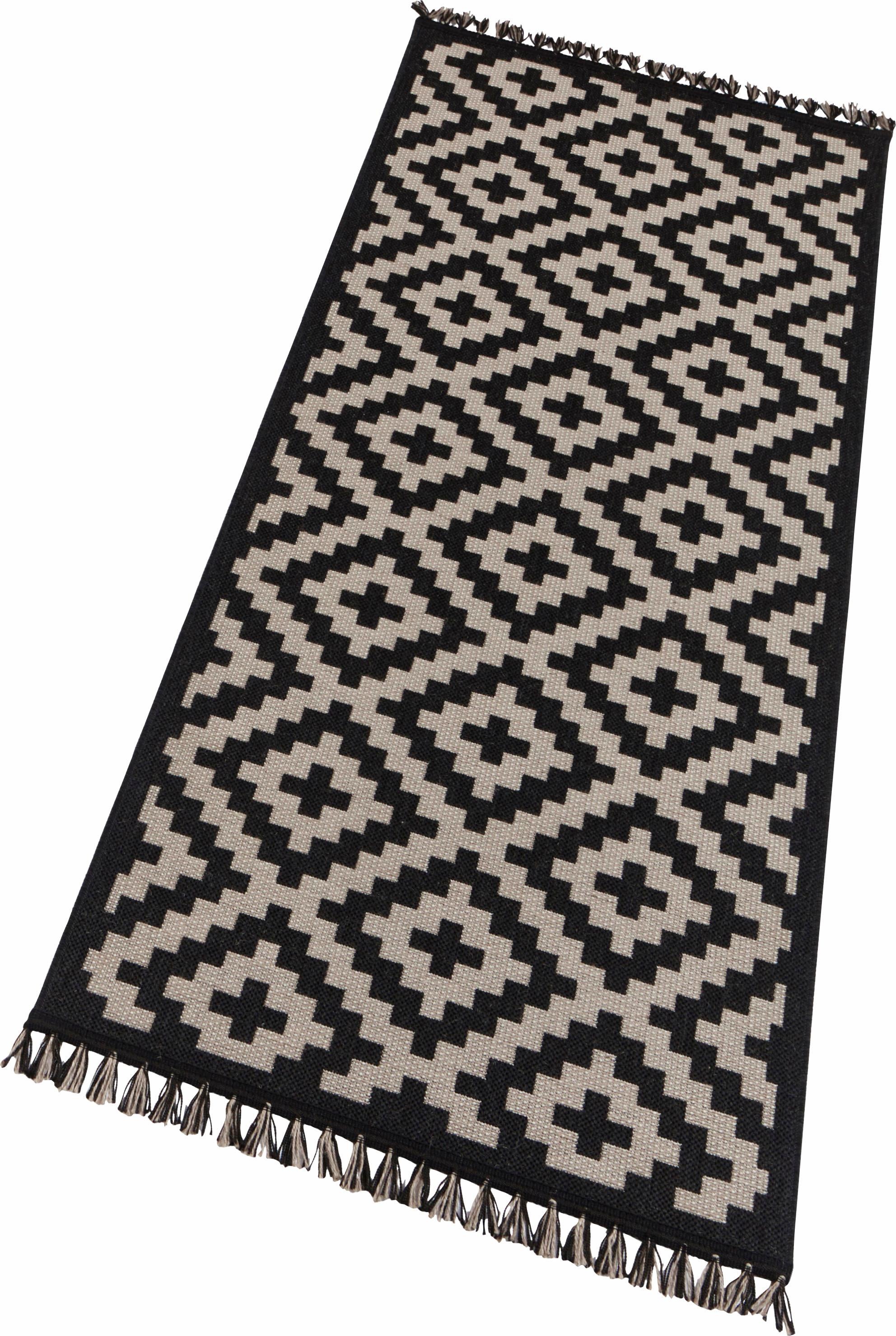 Image of freundin Home Collection Läufer »Stockholm«, rechteckig, 3 mm Höhe, Flachgewebe, Handmade Look mit Fransen, Naturoptik, Wohnzimmer, Schlafzimmer, Arbeitszimmer, Robust, Pflegeleicht bei Ackermann Versand Schweiz