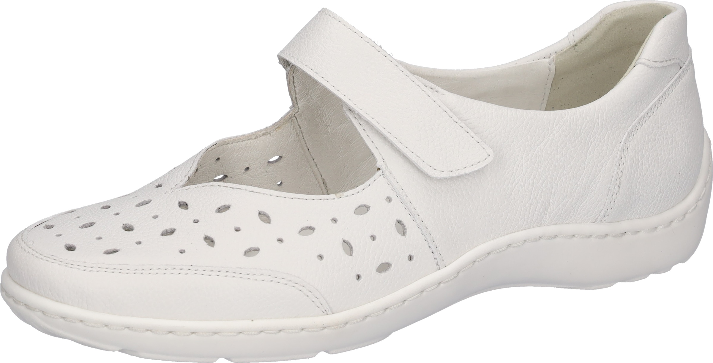 Image of Waldläufer Riemchenballerina "HENNI" Komfortschuh, Halbschuh in Komfortweite H (= sehr weit)