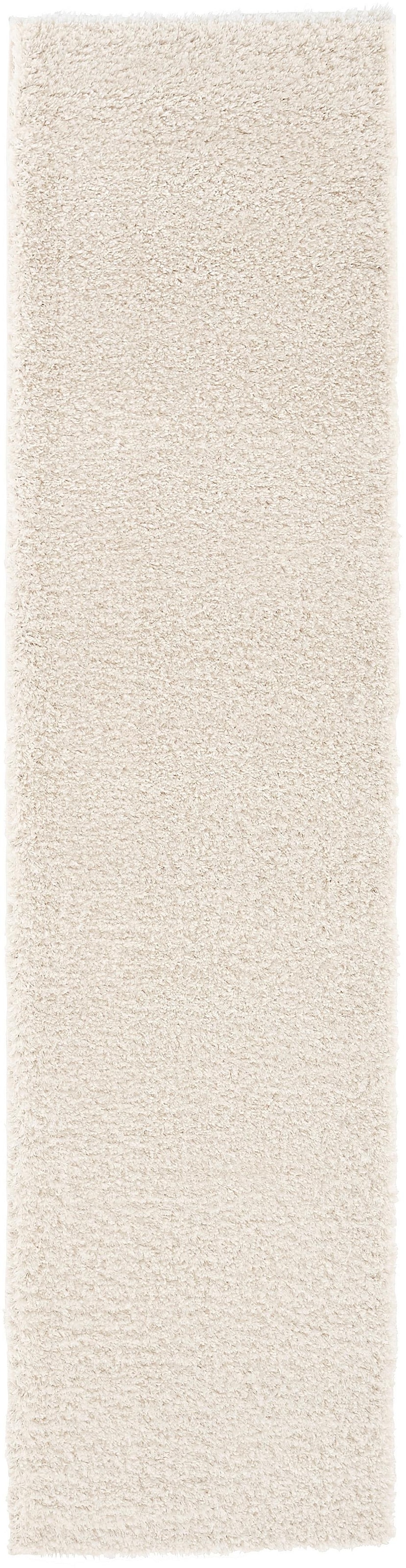 Guido Maria Kretschmer Home&Living Hochflor-Läufer »Cosima«, rechteckig, 30 mm Höhe, Mikrofaser, extra flauschig, weich, pflegeleicht, elegant, Läufer, Uni