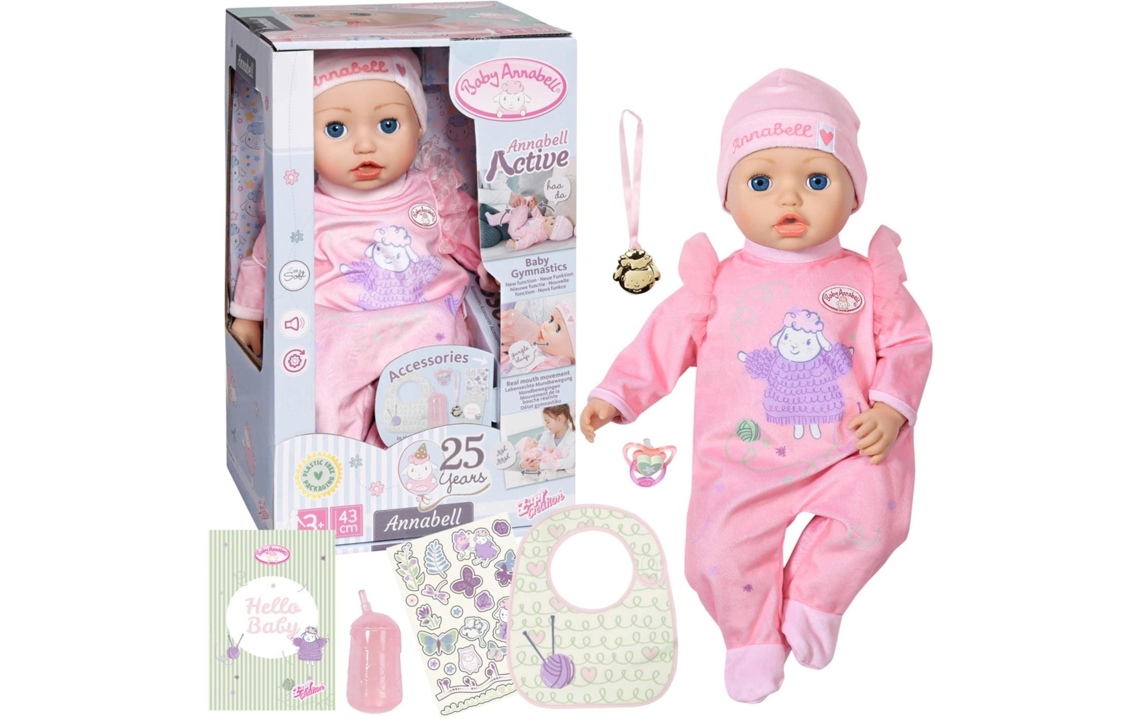 Baby Born Anziehpuppe »Annabell Interaktiv, 43 cm«