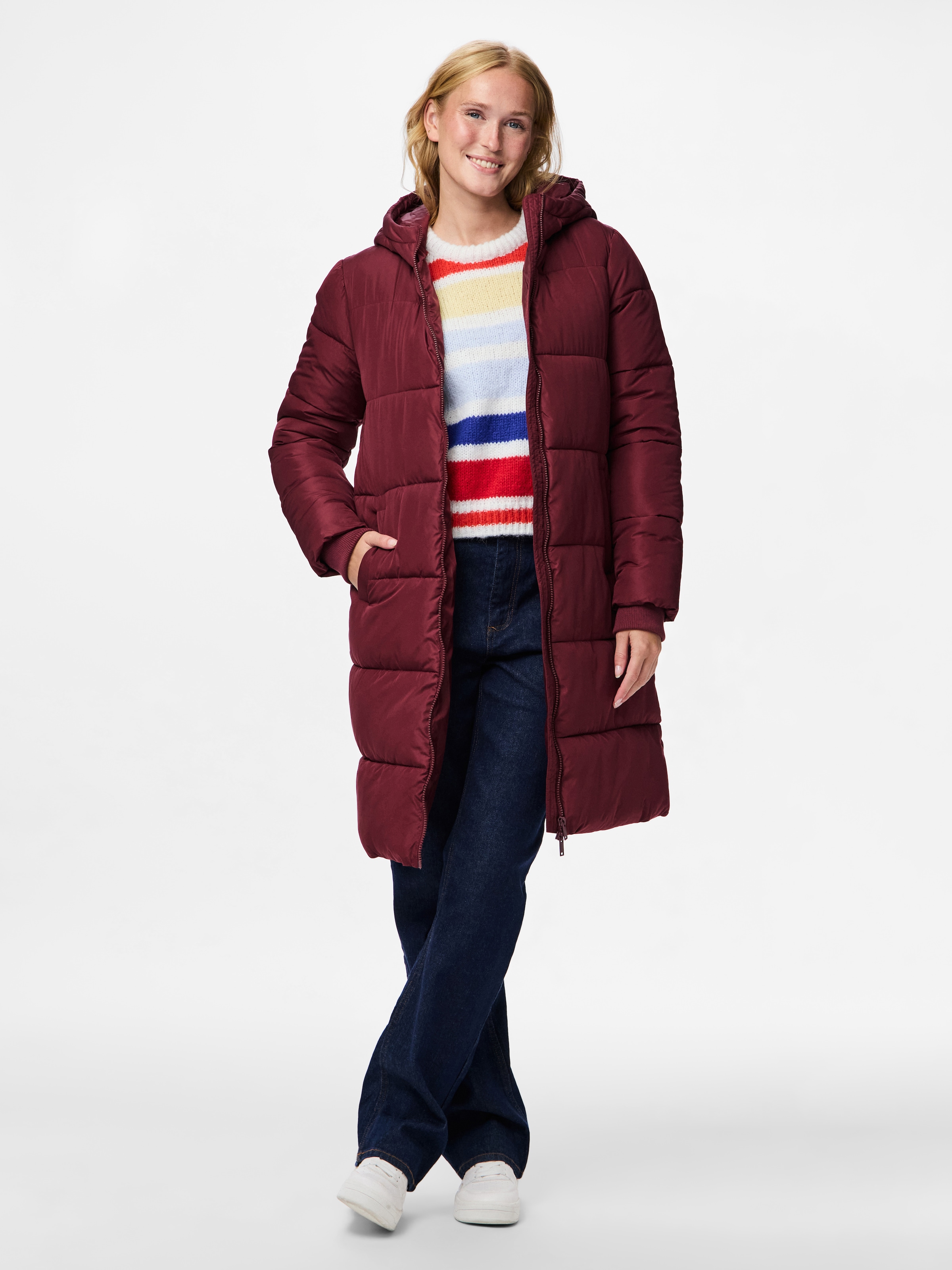 pieces Steppmantel »PCBEE NEW LONG PUFFER JACKET NOOS BC«