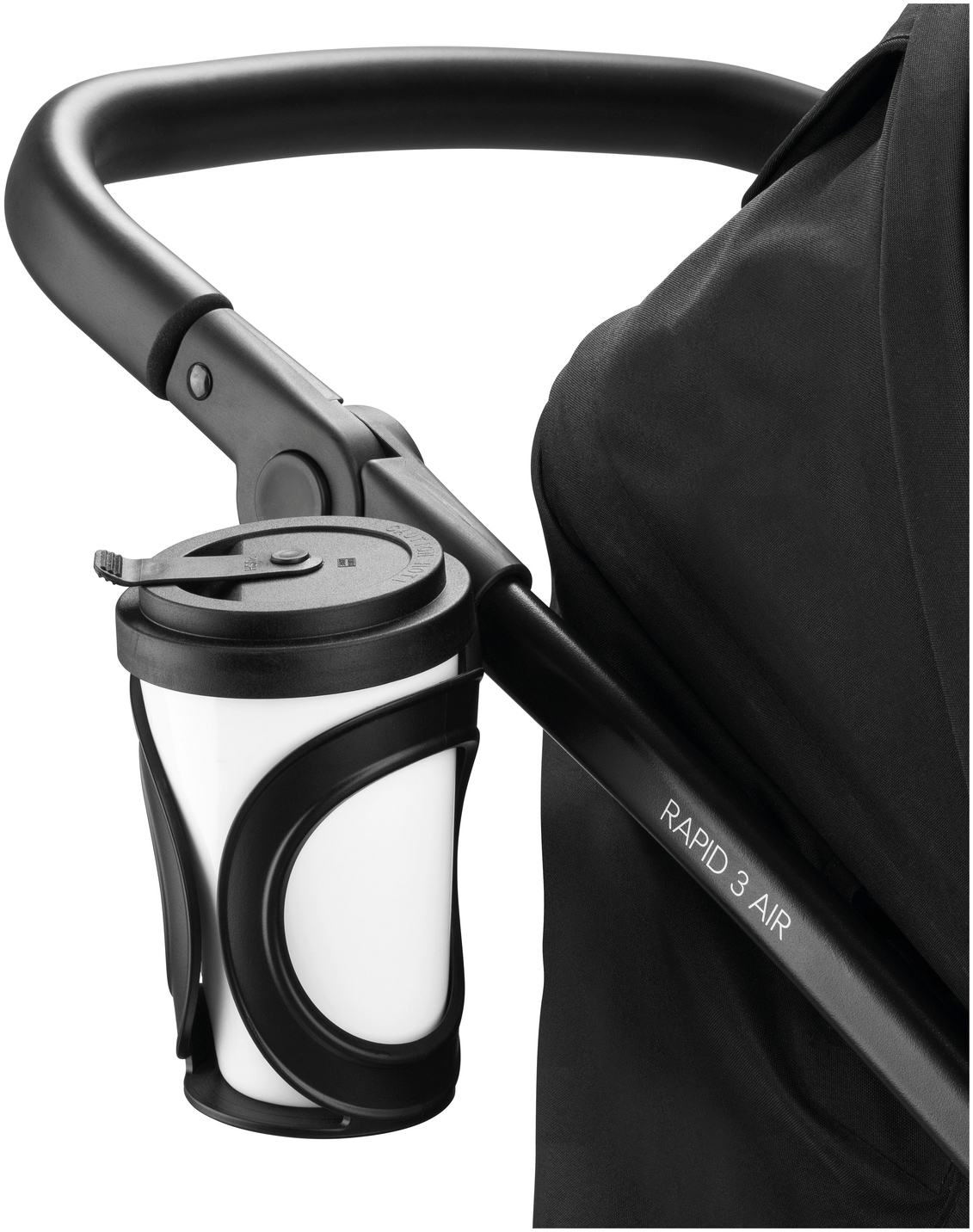 Hauck Poussette pour enfants »Dreiradbuggy, Rapid 3 Air, black« 22 kilos mit schwenk/feststellbarem Vorderrad; Lufträder; bis 22 kg belastbar