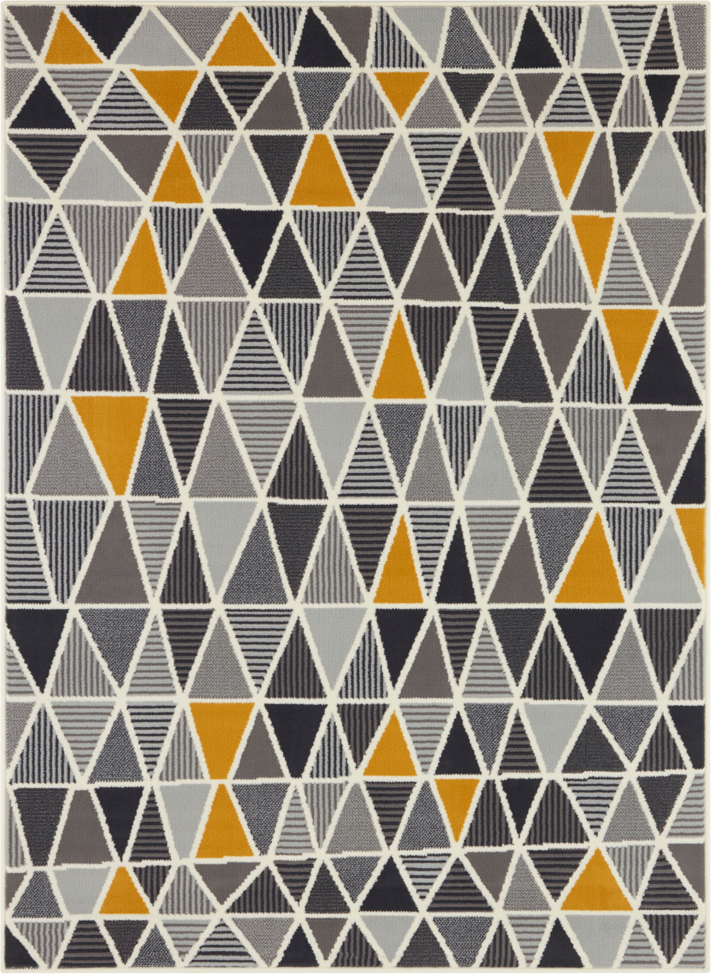 Image of my home Teppich »Fitz«, rechteckig, 8 mm Höhe, Kurzflor, geometrisches Design, ringsum gekettelt, Wohnzimmer, Schlafzimmer, Arbeitszimmer, Robust, Pflegeleicht bei Ackermann Versand Schweiz