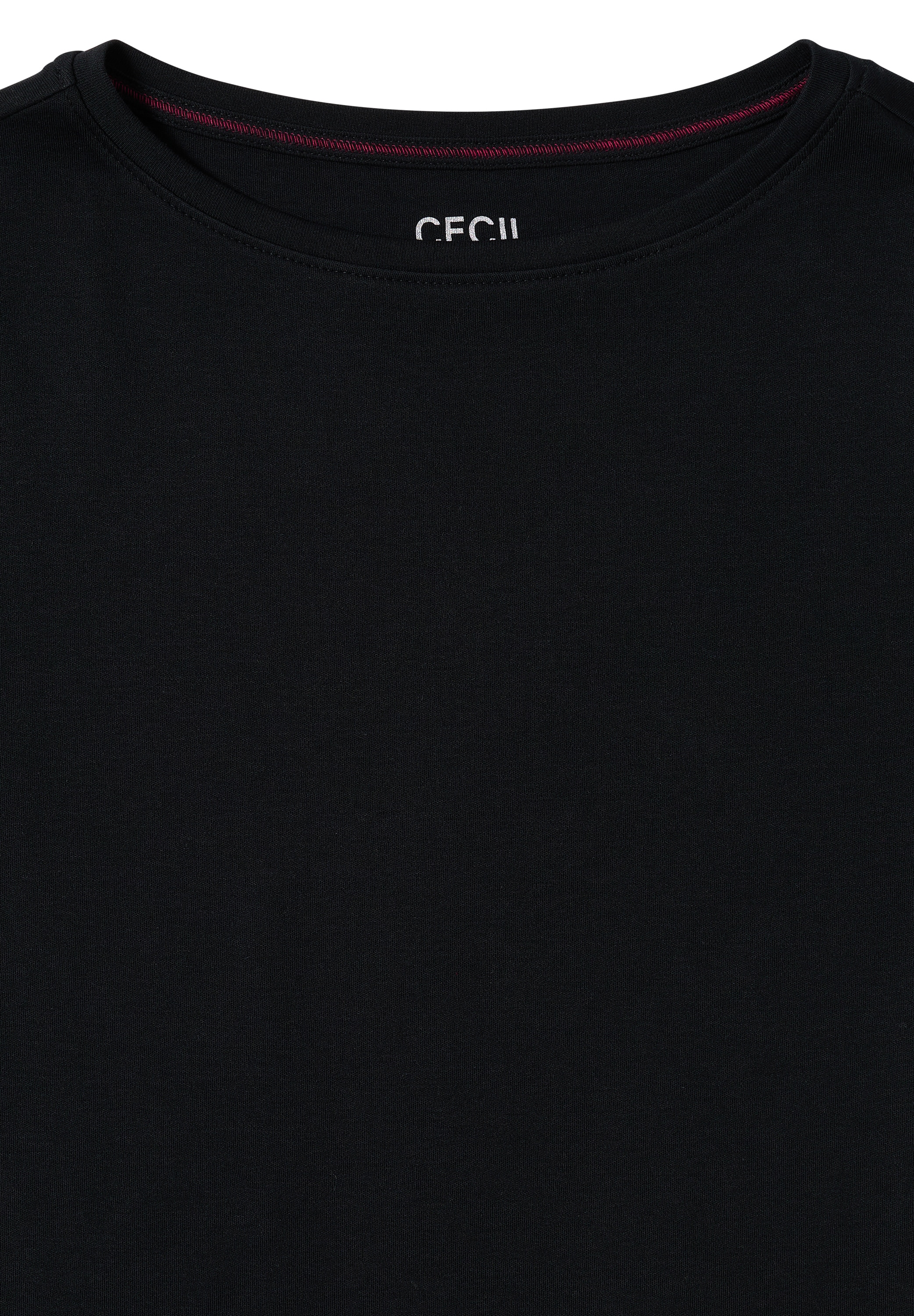 Cecil 3/4-Arm-Shirt mit U-Boot-Ausschnitt