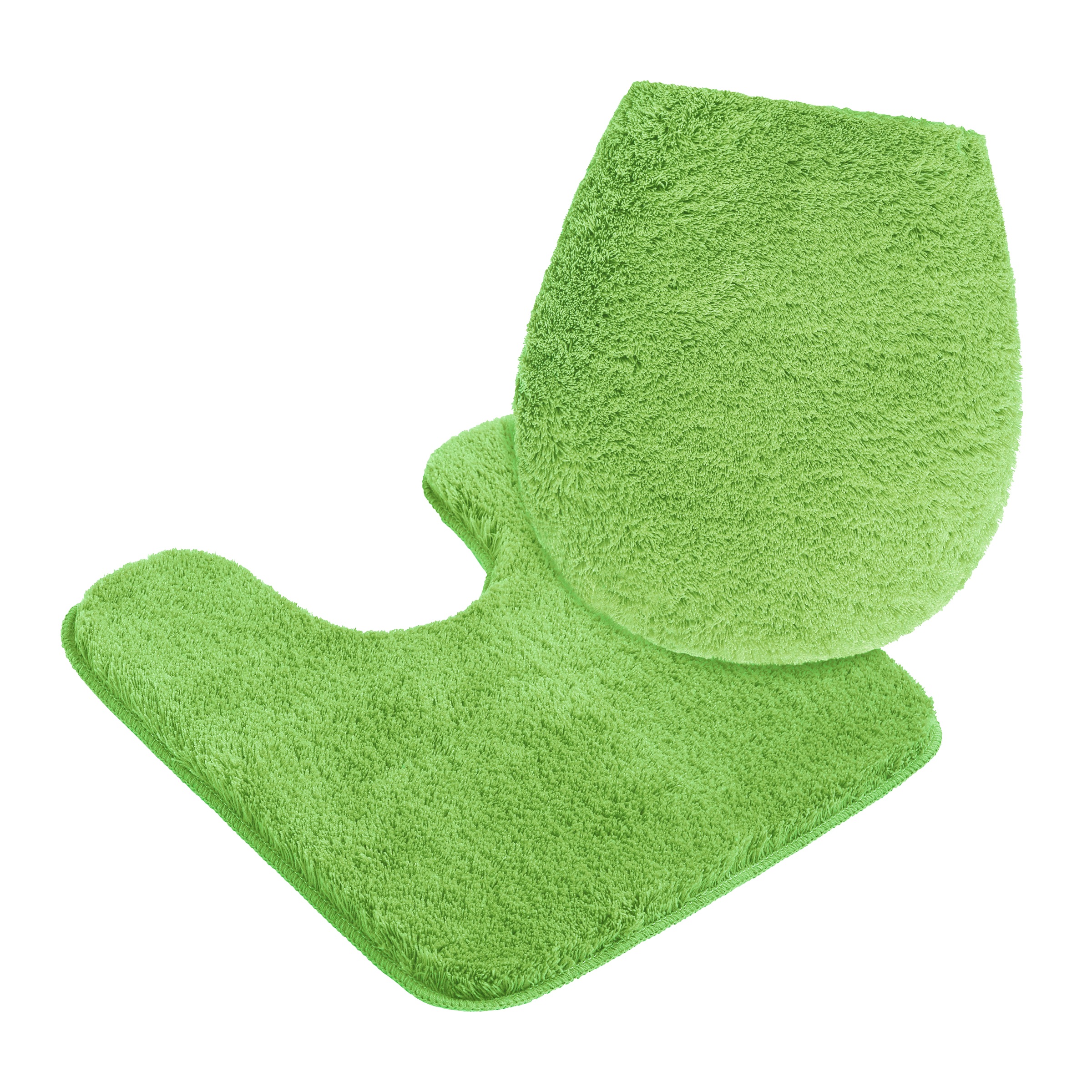 my home Badematte »Merida, Badvorleger, Badezimmer Teppich«, rutschhemmend beschichtet, fussbodenheizungsgeeignet-schnell trocknend-strapazierfähig, Badteppich, Uni Farben, rechteckig, rund & als 2-tlg. Set erhältlich