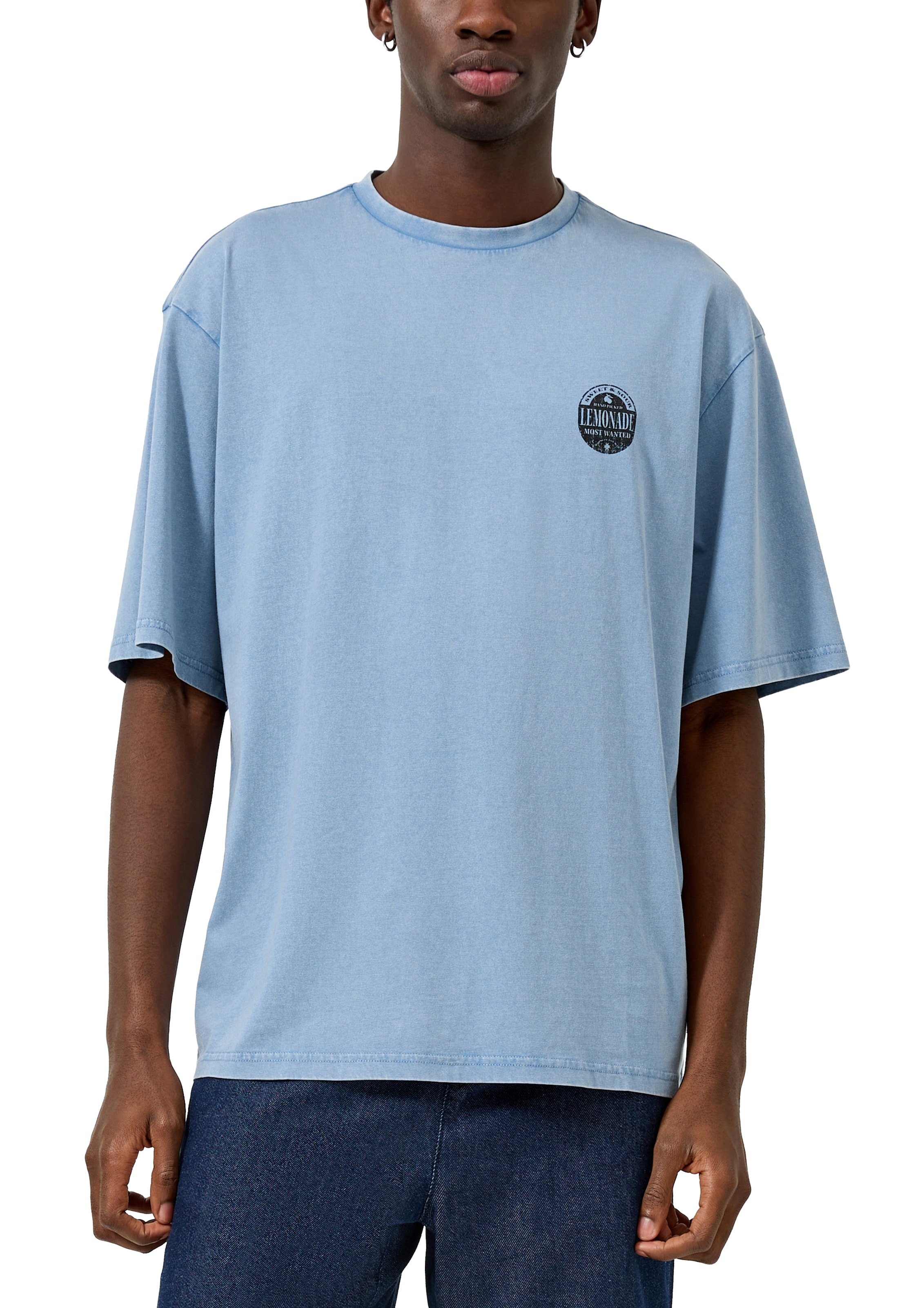 Image of QS Kurzarmshirt mit grossem Rückenprint