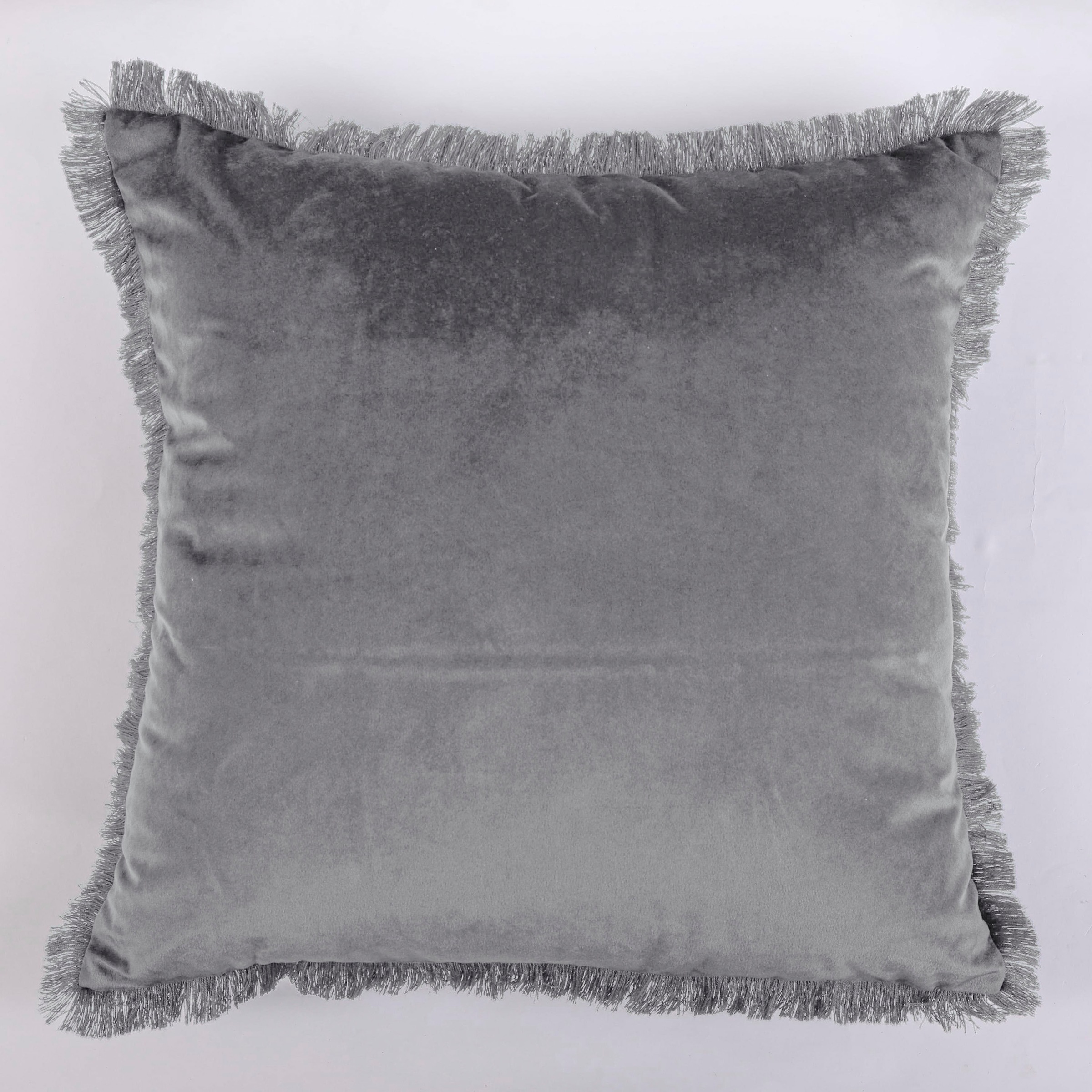 Image of GALA Dekokissen »Rue Nicolet«, (1 St.), 50x50 cm mit Fransen, Samt bei Ackermann Versand Schweiz