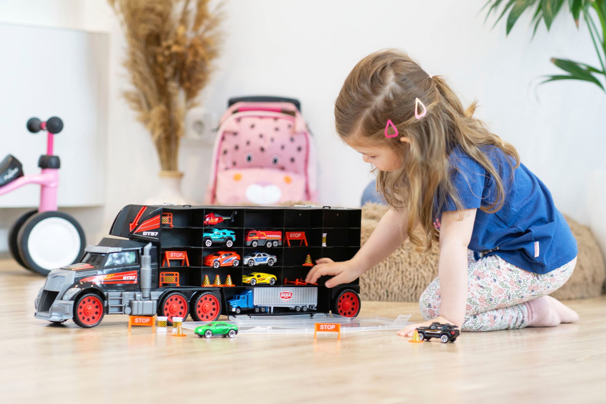 Dickie Toys Camion jouet »Truck Carry Case«