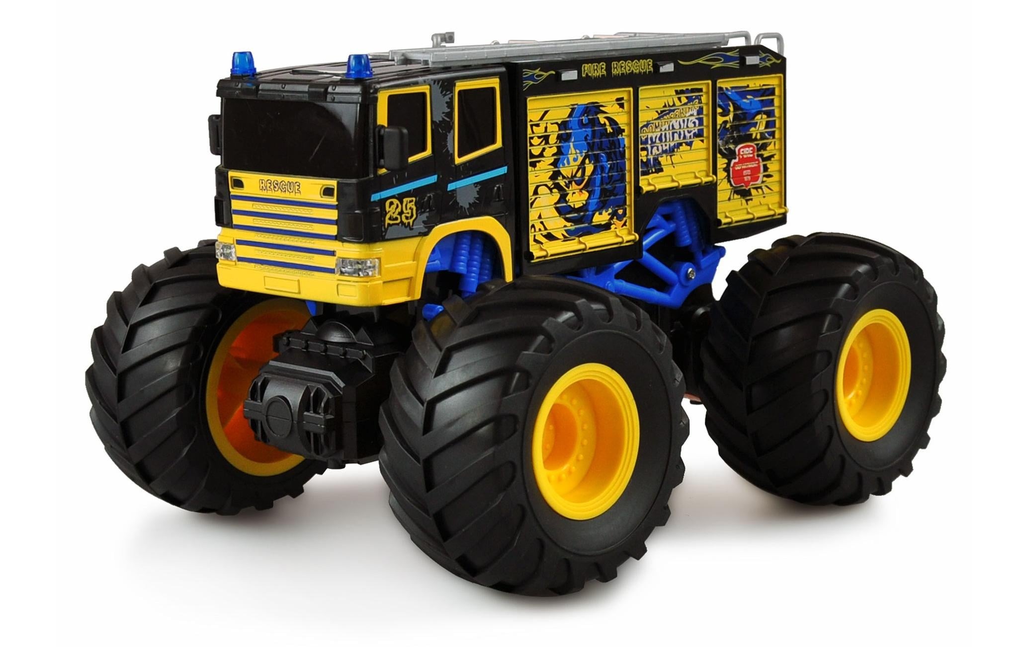 Amewi RC-Monstertruck »Truck Feuerwehr Gelb«