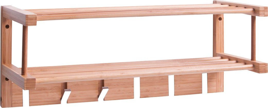 Image of Zeller Present Garderobenleiste mit Klapphaken