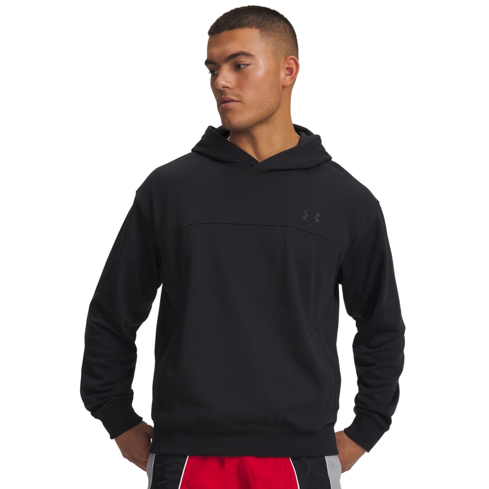 Image of Under Armour Kapuzensweatshirt "UA RIVAL LW HOODIE", für Sportmode und Freizeit, aus leichtem French-Terry