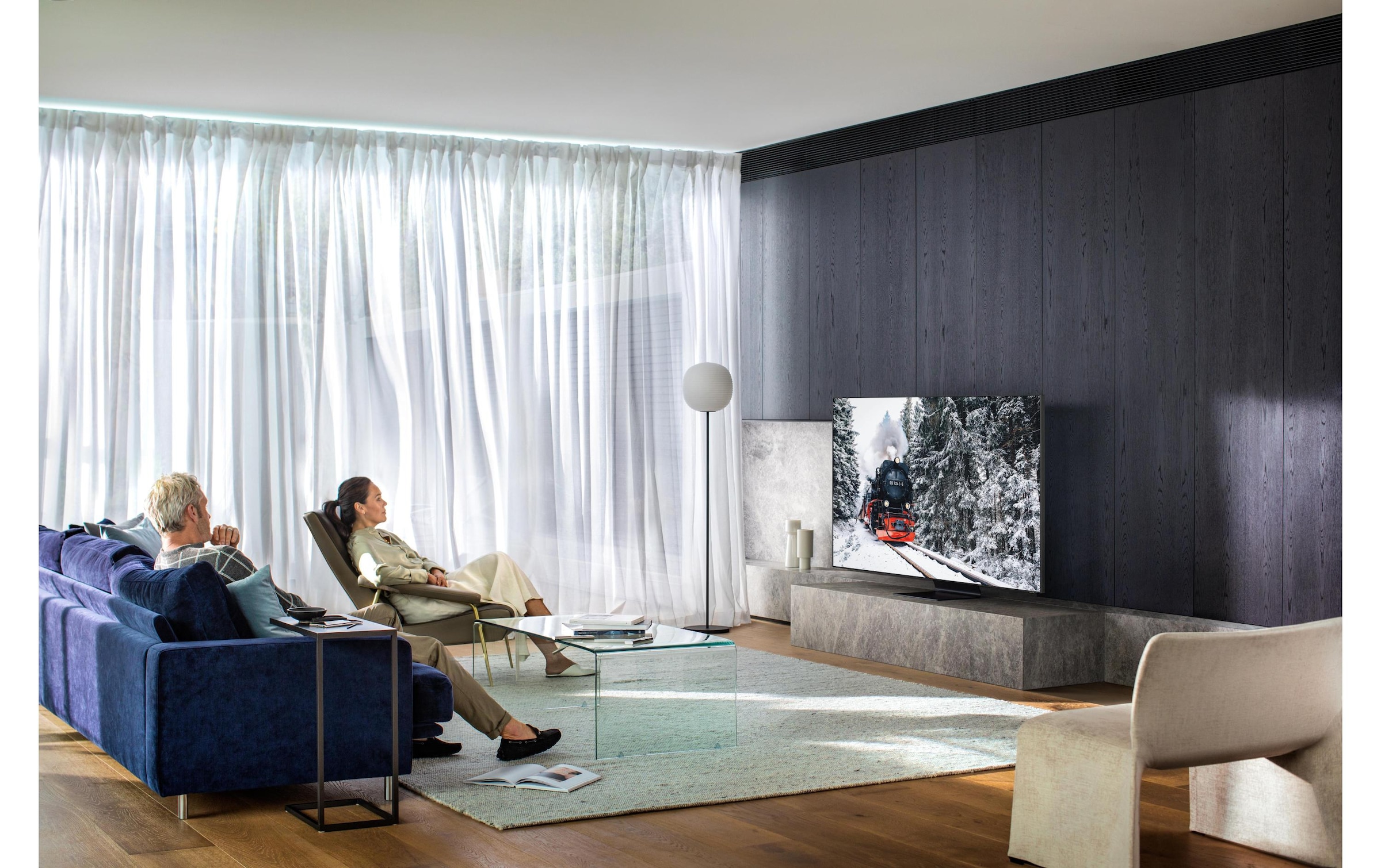 Samsung QLED-Fernseher »QE75Q800T ATXZU«