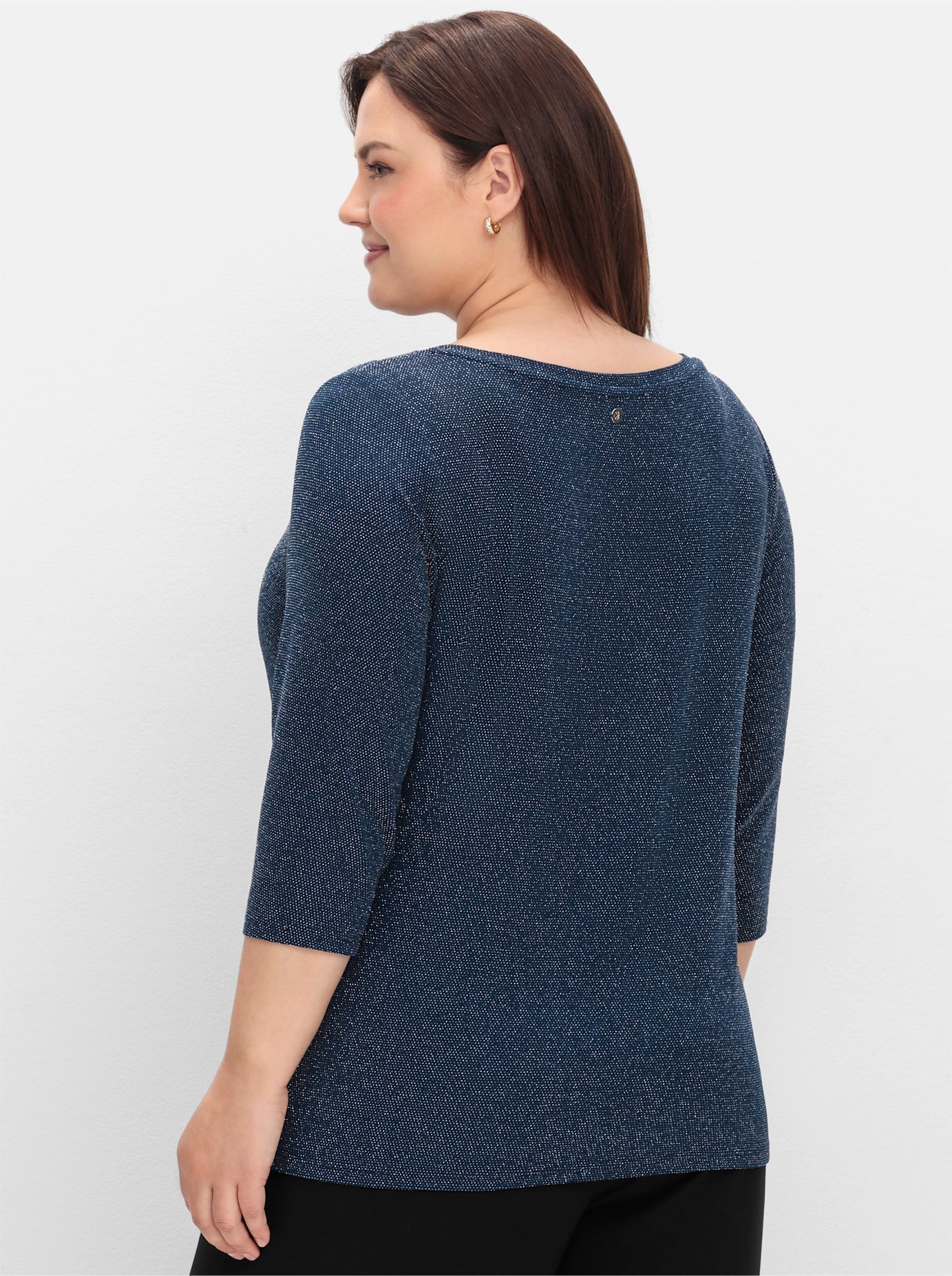 Sheego 3/4-Arm-Shirt »3/4-Arm-Shirt«, (1 tlg.)