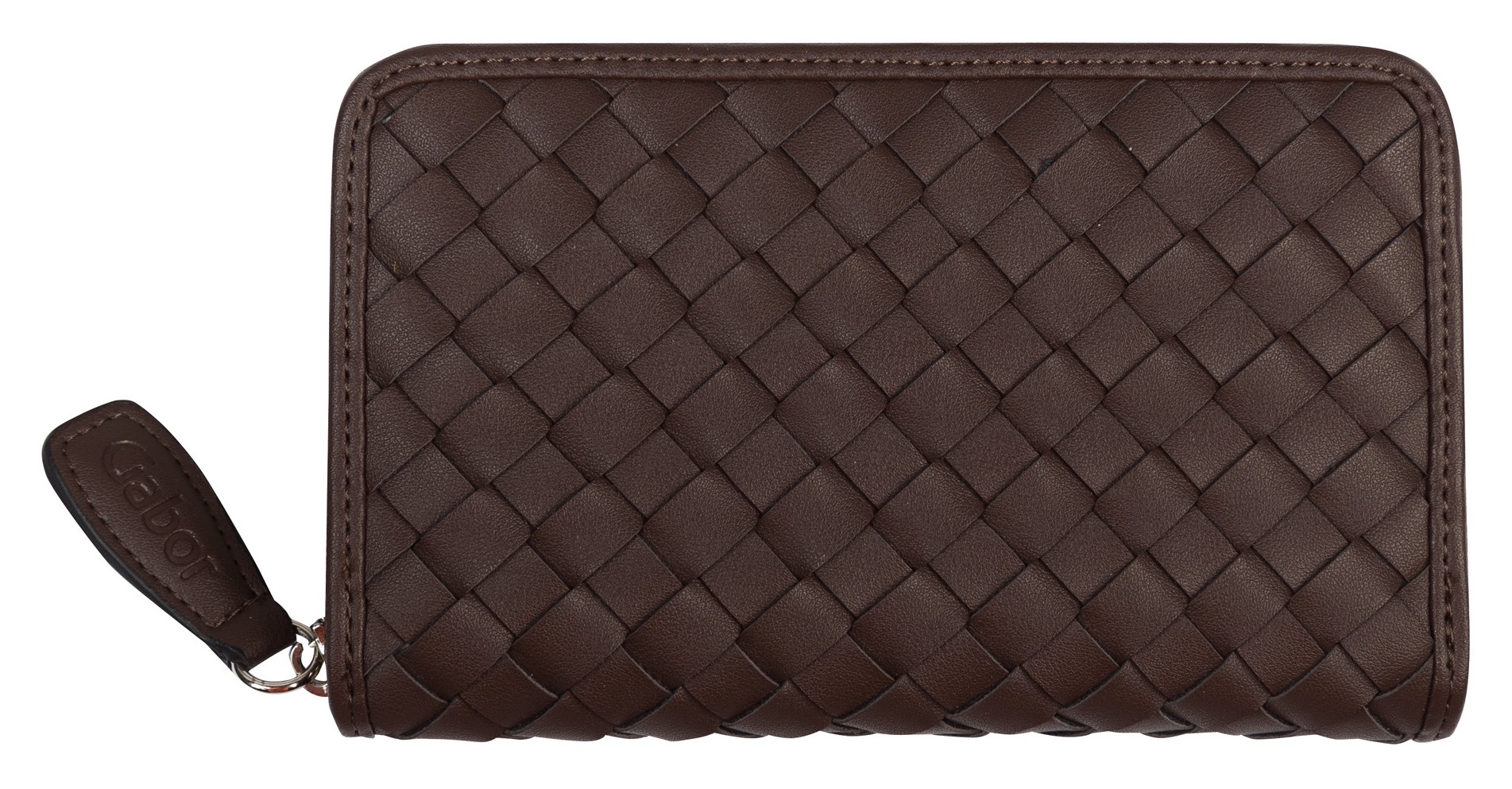 Image of Gabor Geldbörse »EMILIA Medium zip wallet«, in Flecht Optik bei Ackermann Versand Schweiz