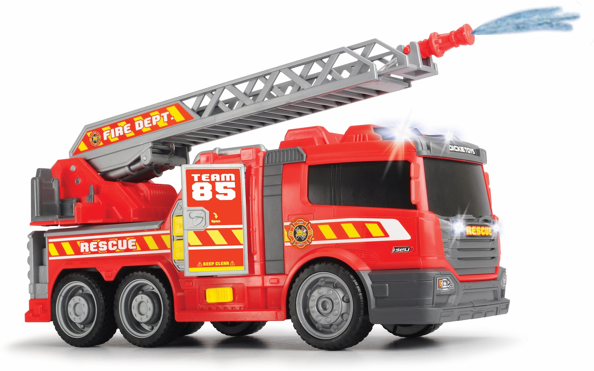 Image of Dickie Toys Spielzeug-Feuerwehr »Fire Fighter - Feuerwehrauto«, mit Wasserspritze bei Ackermann Versand Schweiz