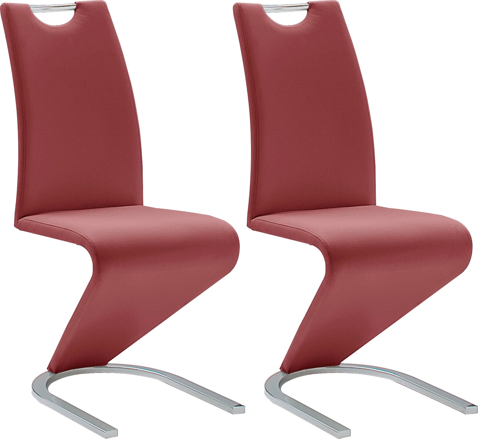 2 Stuhl furniture MCA St., bis 120 (Set), Kg »Amado«, 6er-Set, belastbar 4er-, Freischwinger 2er-, günstig kaufen Kunstleder,