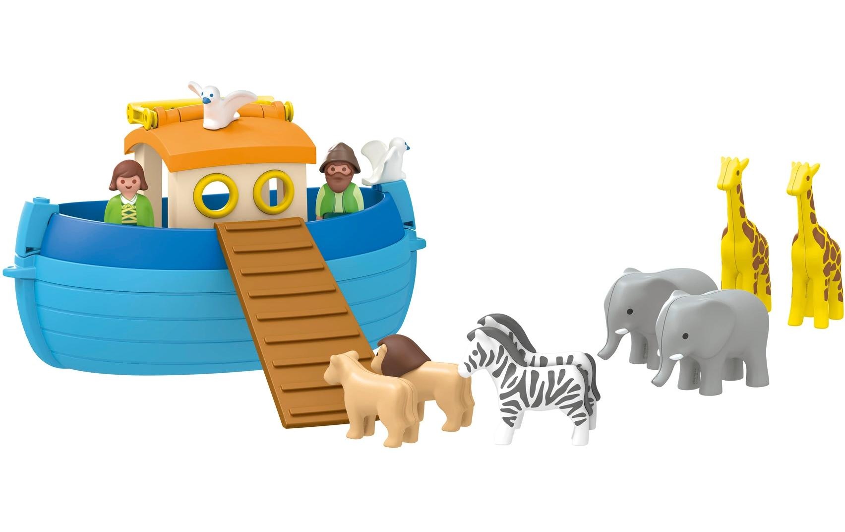 Playmobil® Spielbausteine »Junior Meine Mitnehm-Arche Noah 71681«, (15 St.)