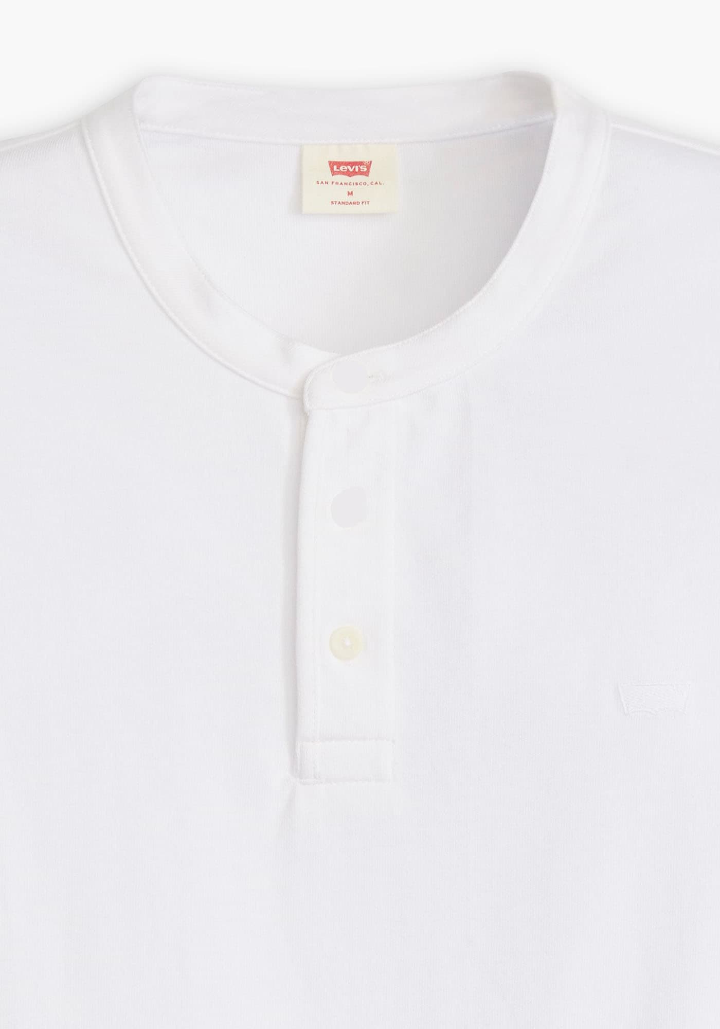 Levi's® Henleyshirt mit Logo Stickerei