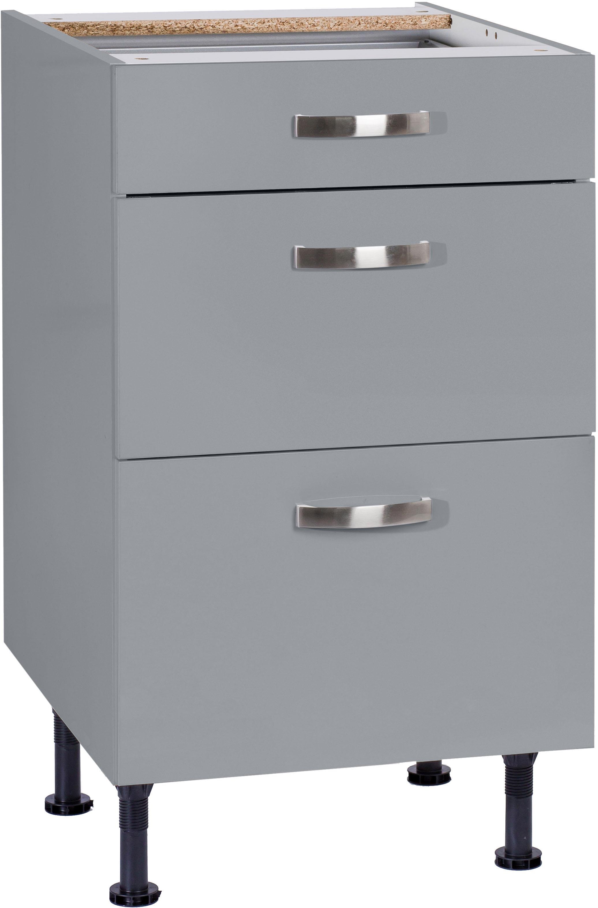 Image of KOCHSTATION Unterschrank "KS-Cara" Breite 50 cm, mit Vollauszügen und Soft-Close-Funktion