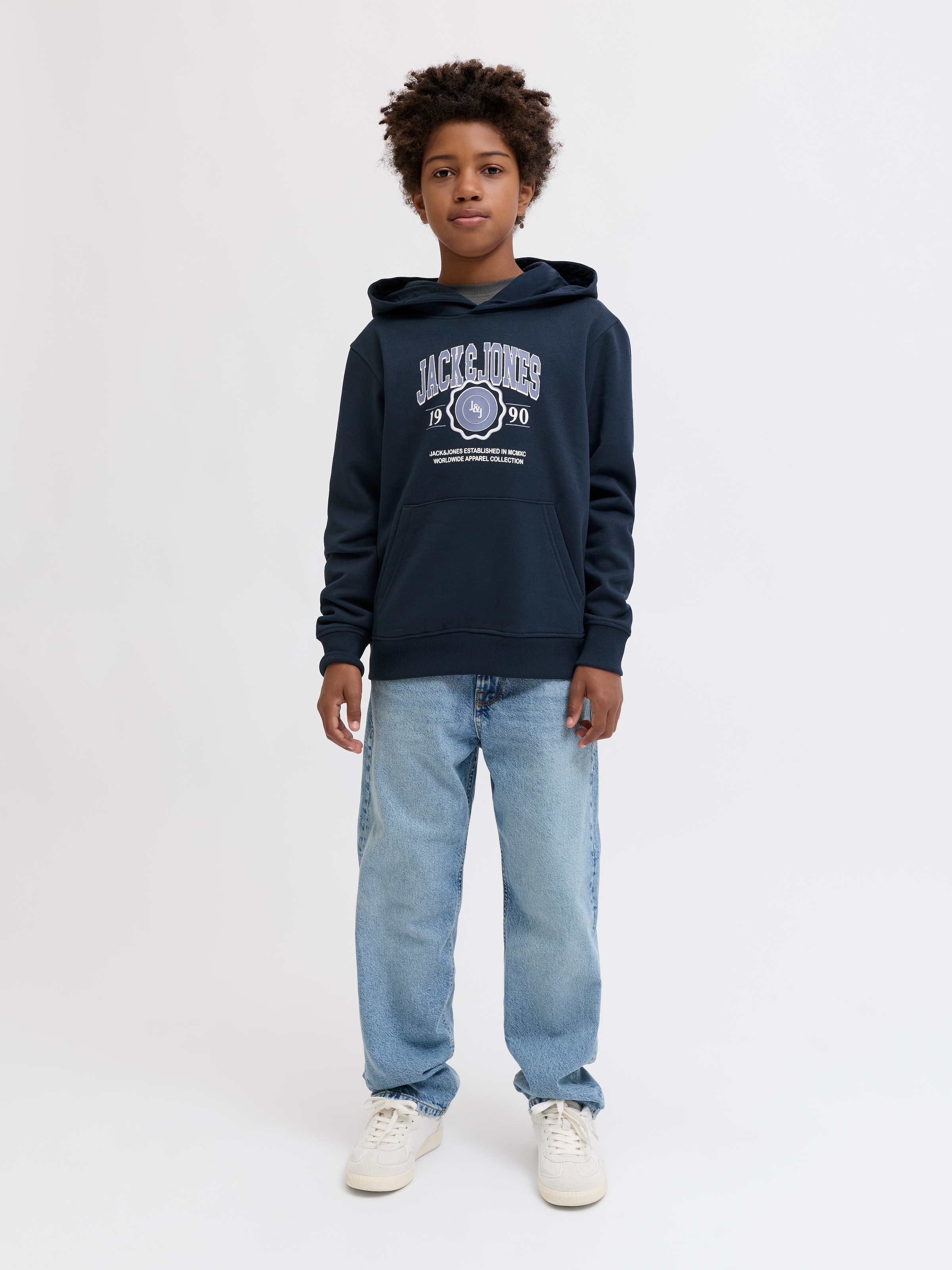 Jack & Jones Junior Sweat à capuche »JJMAKO SWEAT HOOD JNR«