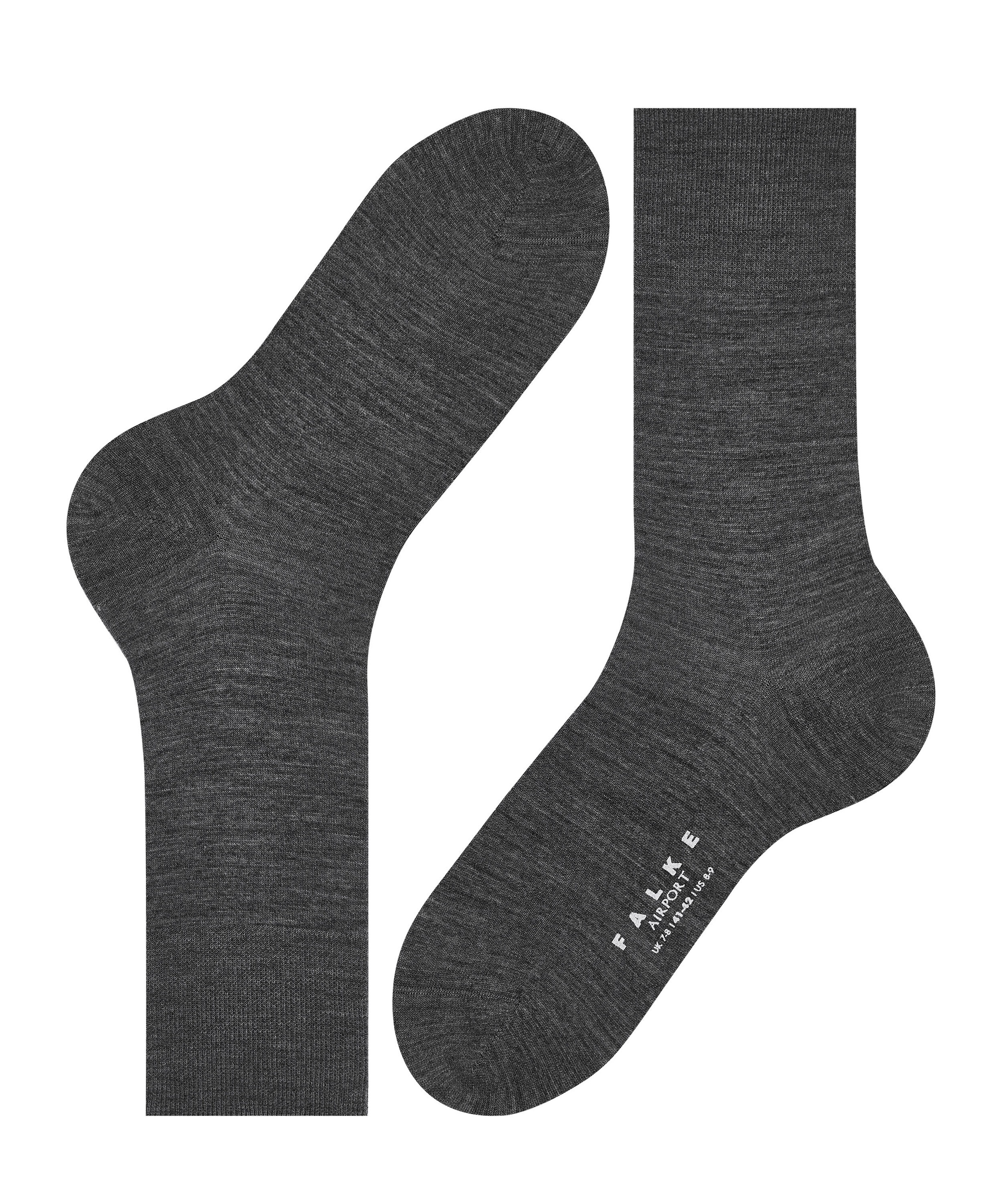 FALKE Chaussettes »Airport« régulation climatique grâce à la laine vierge, respirant, anti-odeurs