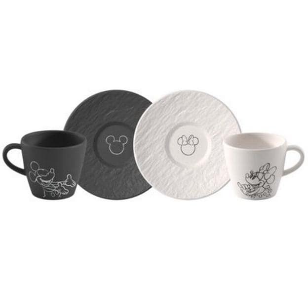 Villeroy & Boch Kindergeschirr-Set »Manufacture Rock Mickey Mouse 4-teilig«