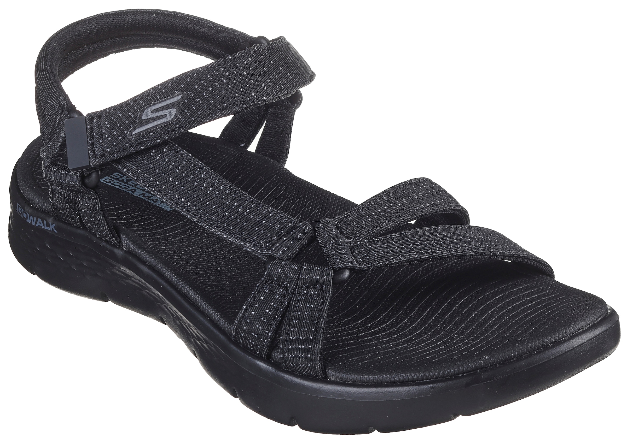 Sandale »GO WALK FLEX SANDAL-SUBLIME-X«, Sommerschuh, Sandalette, Klettschuh, mit Goga...