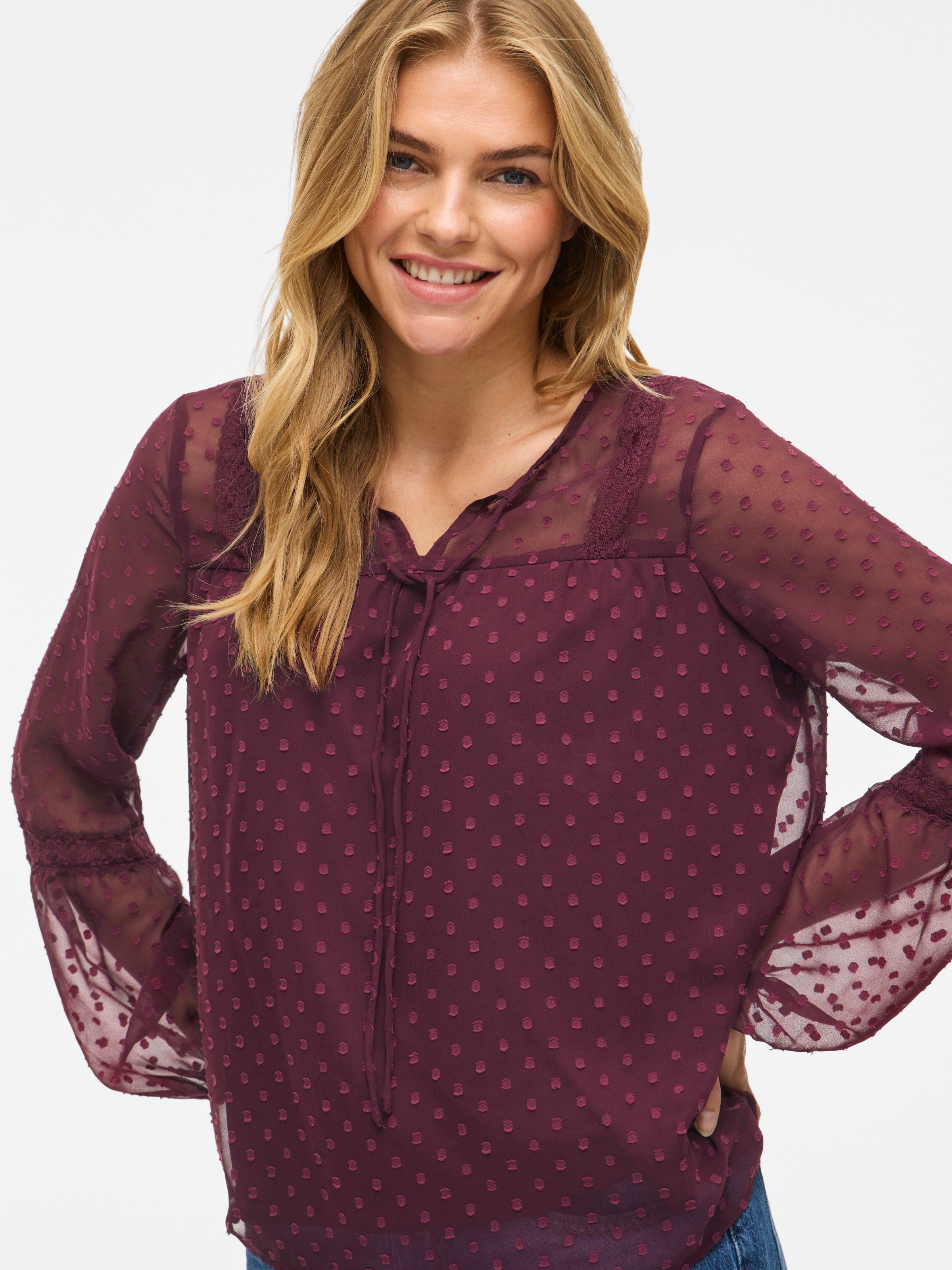 Vila Blusenshirt »VIEDEE L/S TOP - NOOS«