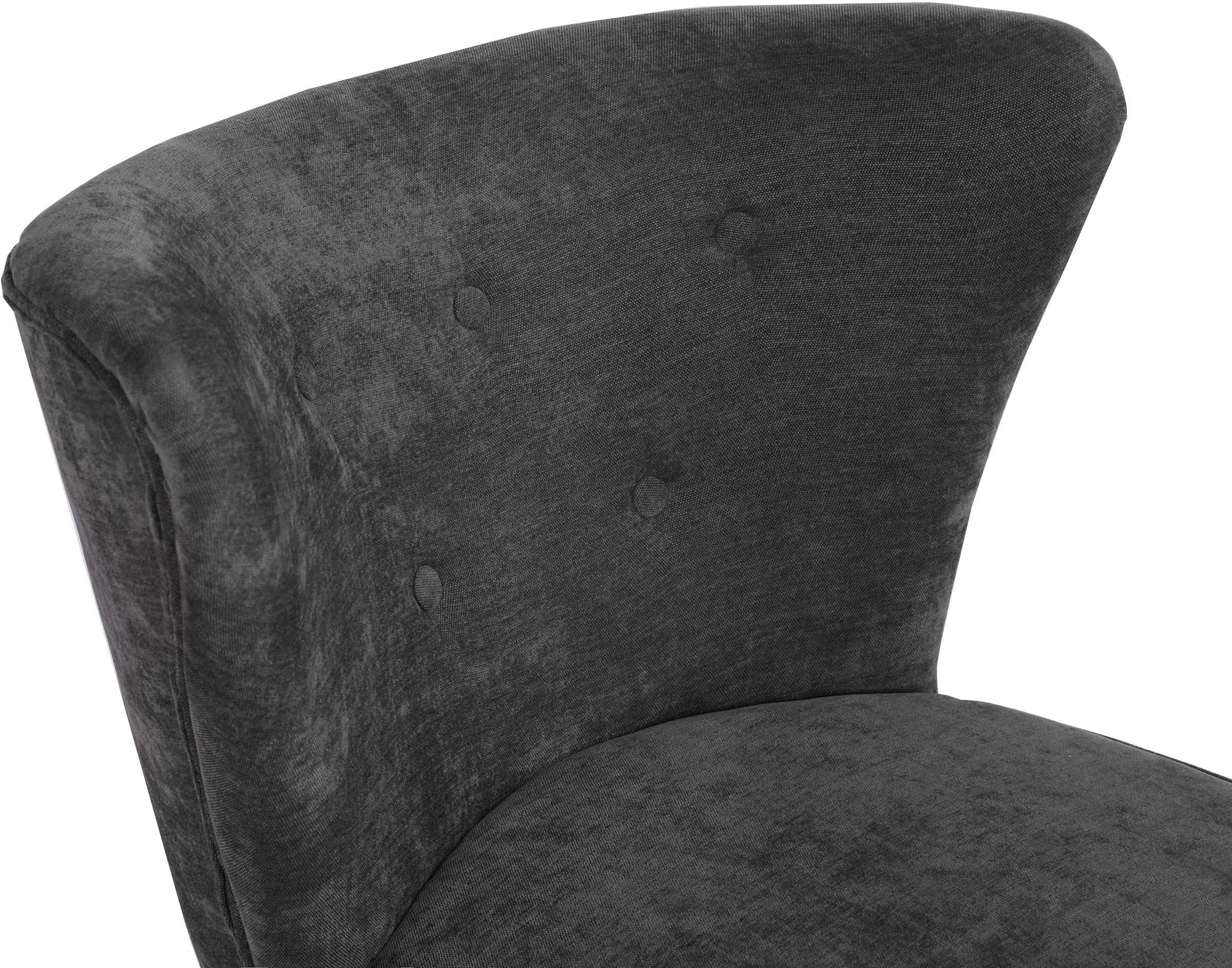 Home affaire Loungesessel »JORIEL moderner Ohrensessel mit Knopfsteppung«